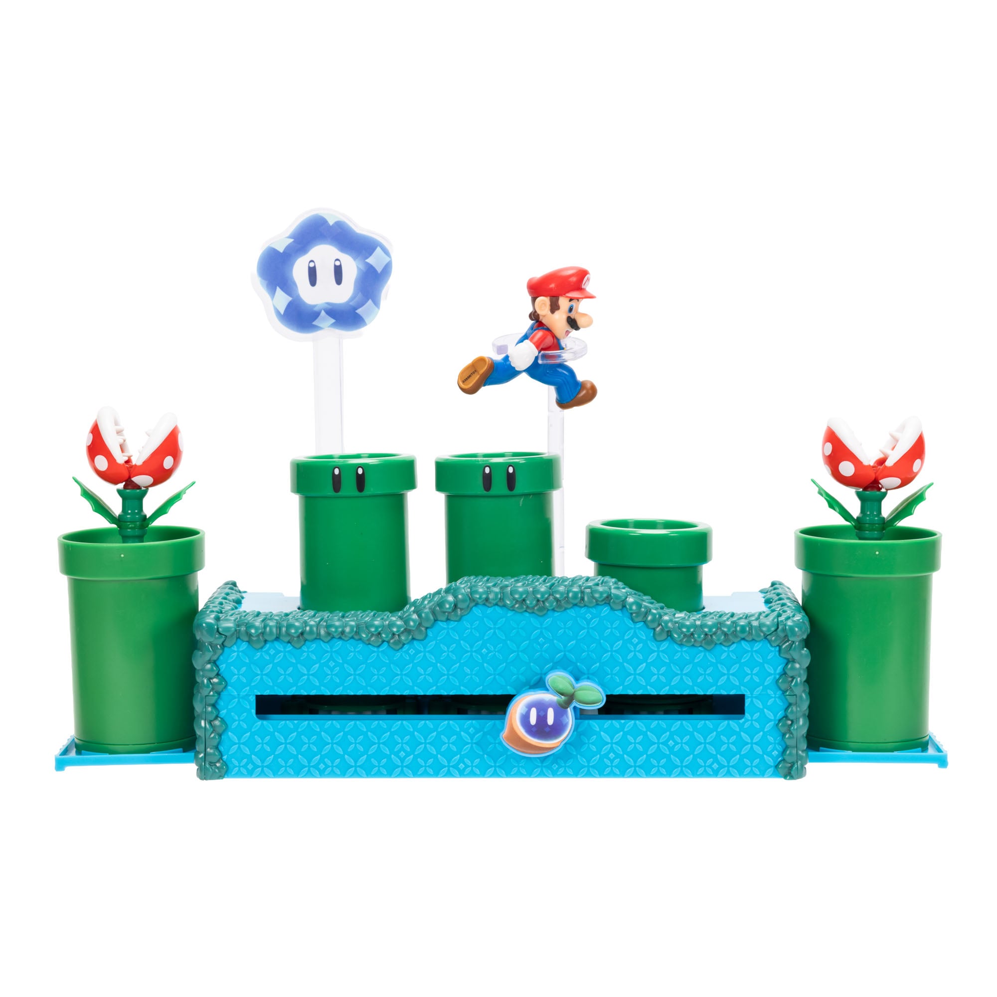 Super Mario Wonder Warp Pipe 2.5-Inch Scale Playset Gallery Image 4