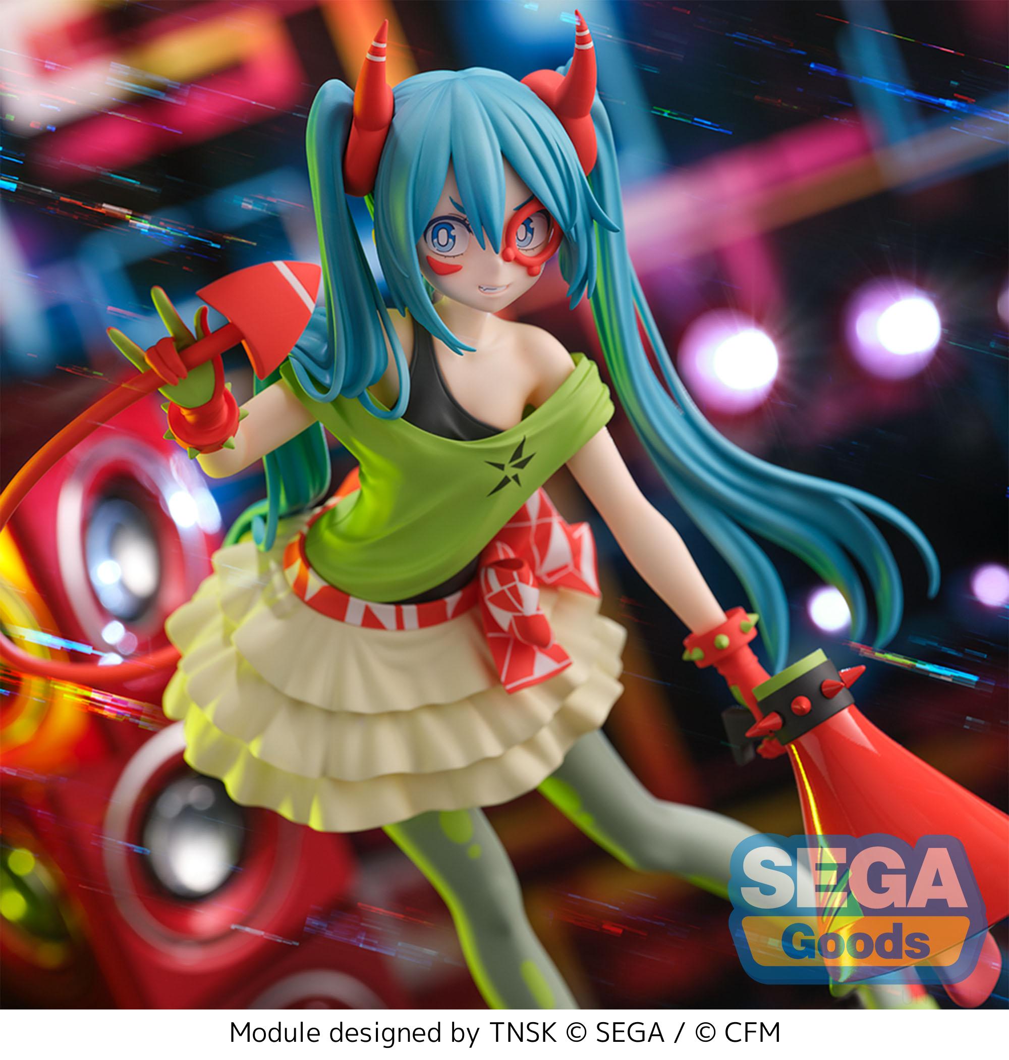 Hatsune Miku Project DIVA FiGURiZMa Hatsune Miku (DE:MONSTAR T.R. Ver.) Figure (Reissue) Gallery Image 6