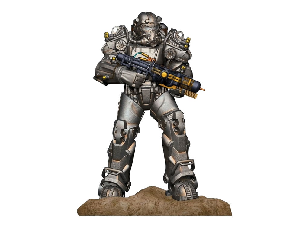 Fallout Series 2 T-60 Tesla Power Armor 3" Mini Figure Gallery Image 1
