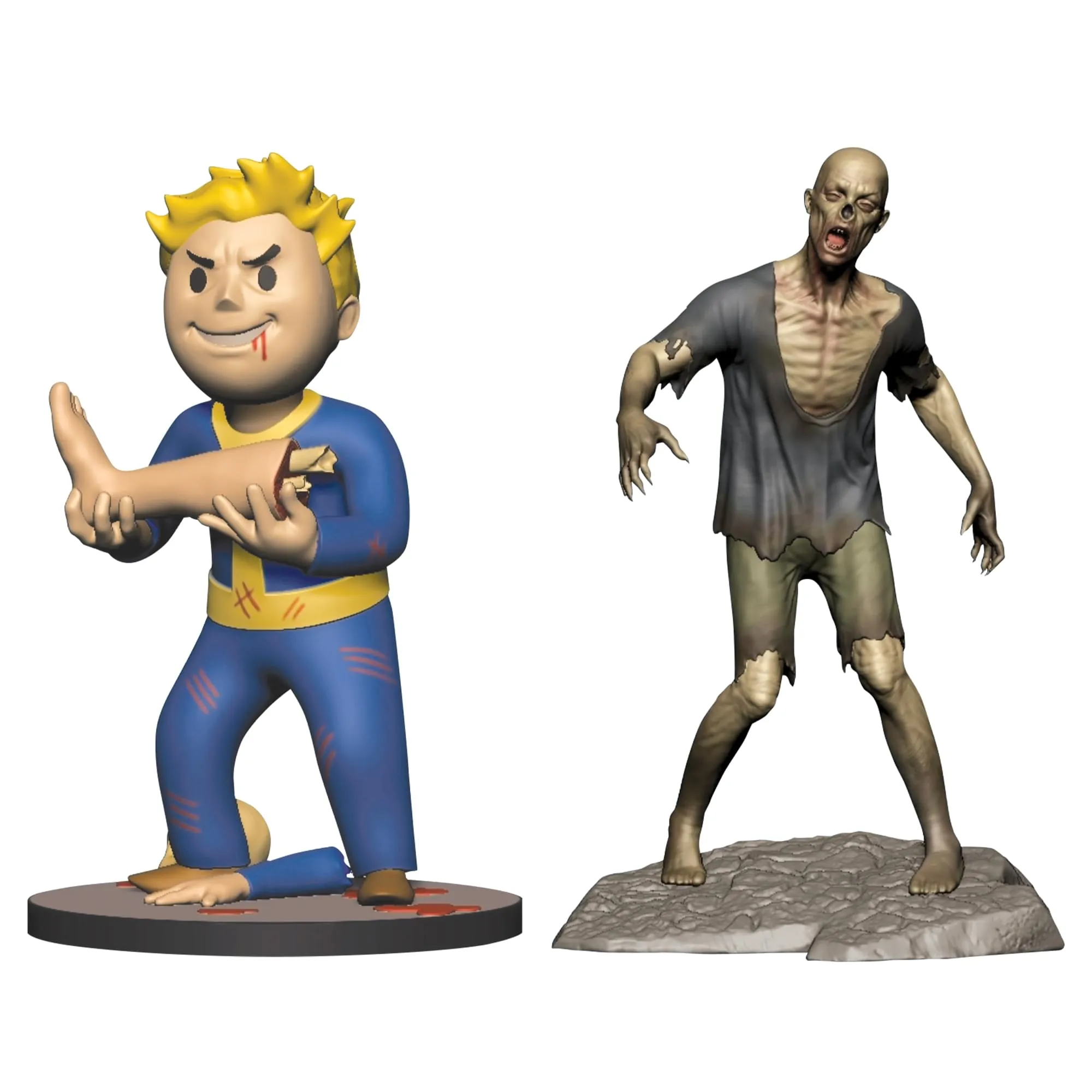 Fallout Series 2 Vault Boy Cannibal and Ghoul Mini Figure Set Gallery Image 5