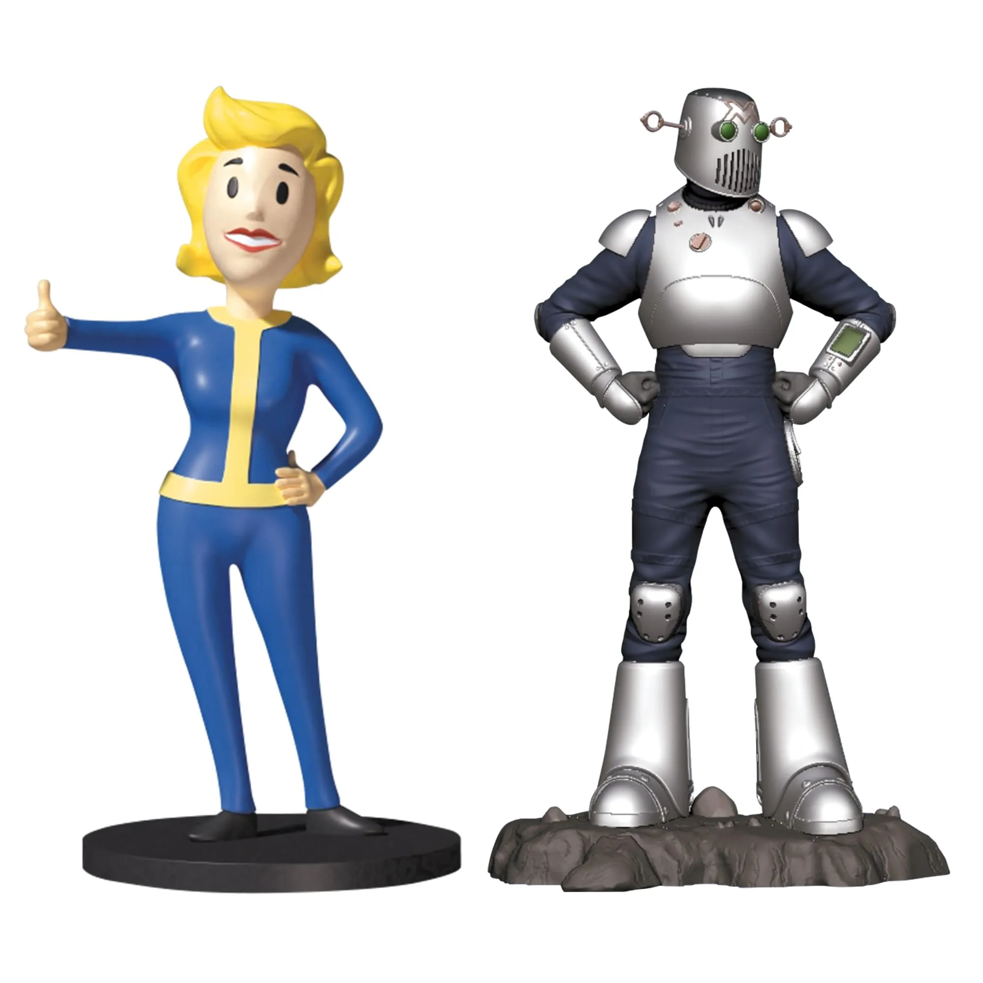 Fallout Series 2 Vault Girl and Mechanist Mini Figure Set Gallery Image 5