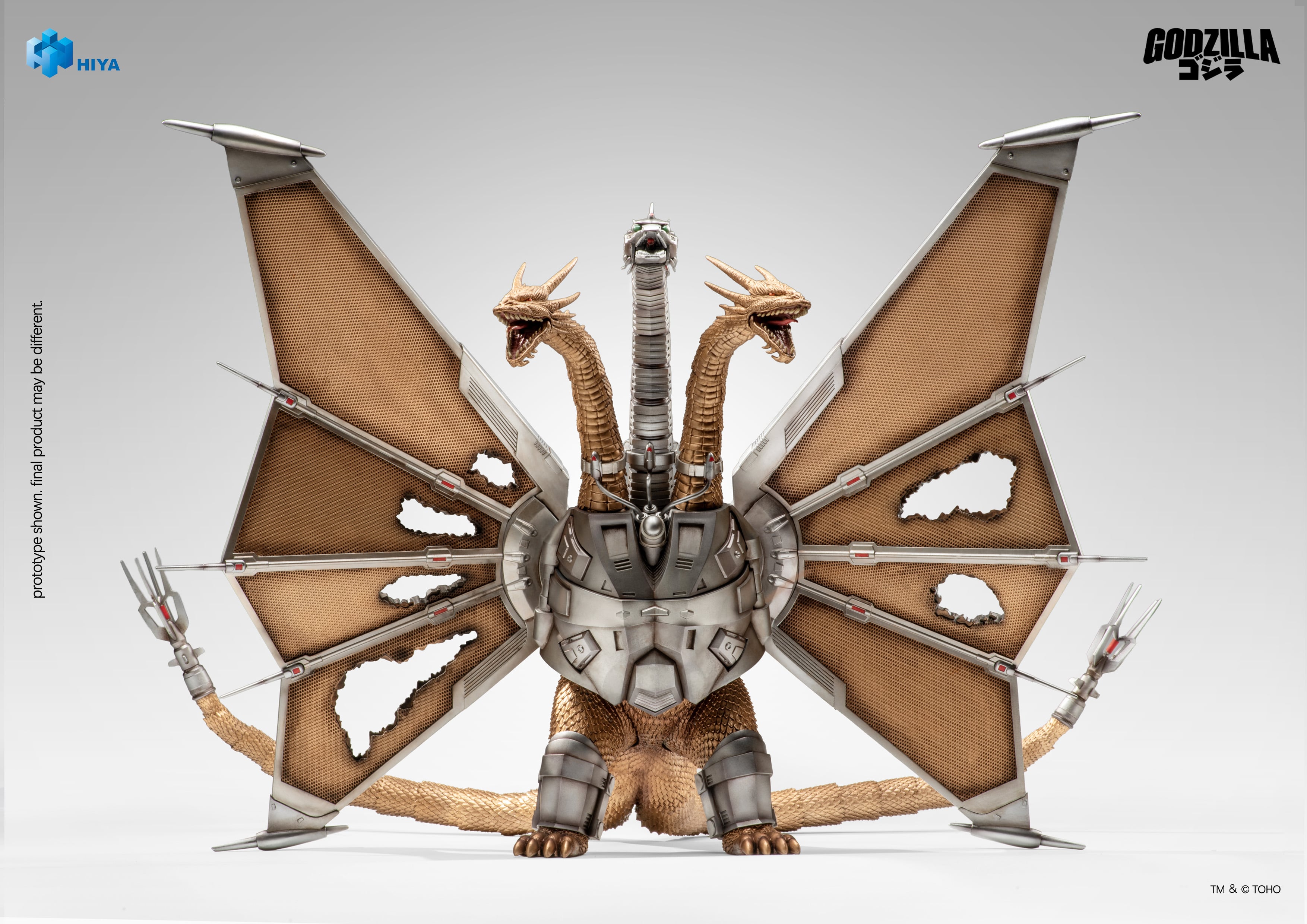 Godzilla vs. King Ghidorah (1991) Mechanical King Ghidorah (Battle Damaged Ver.) Action Figure Gallery Image 3