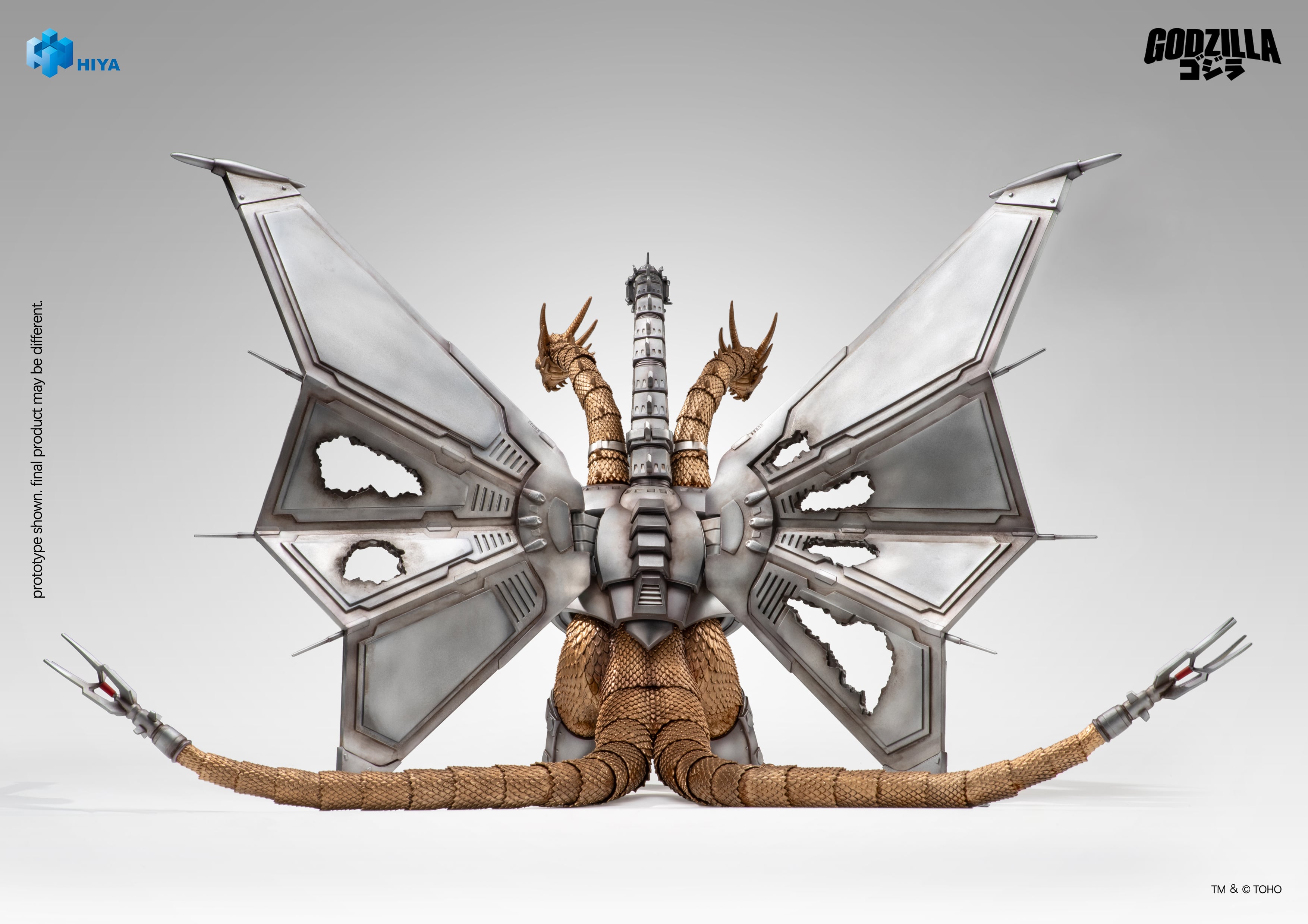 Godzilla vs. King Ghidorah (1991) Mechanical King Ghidorah (Battle Damaged Ver.) Action Figure Gallery Image 6