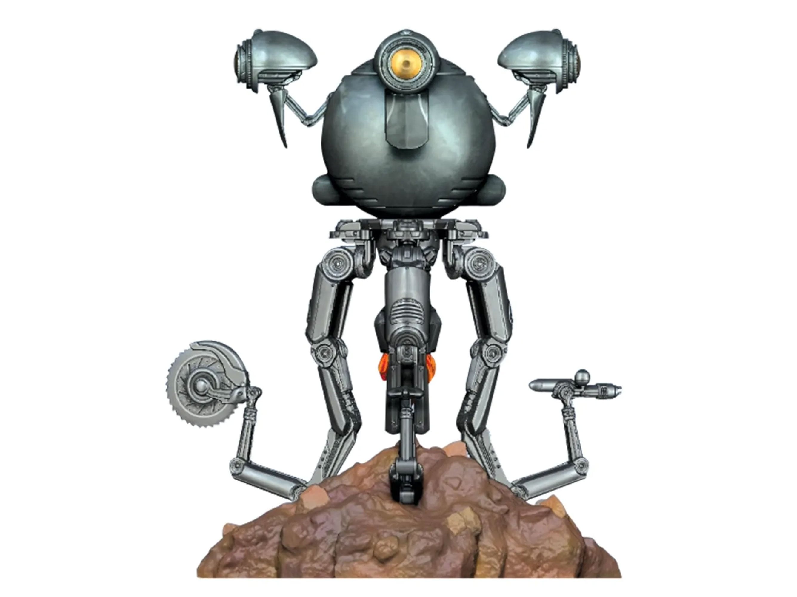 Fallout Series 2 Vault Boy Heavy Gunner and Mr. Handy Mini Figure Set Gallery Image 4