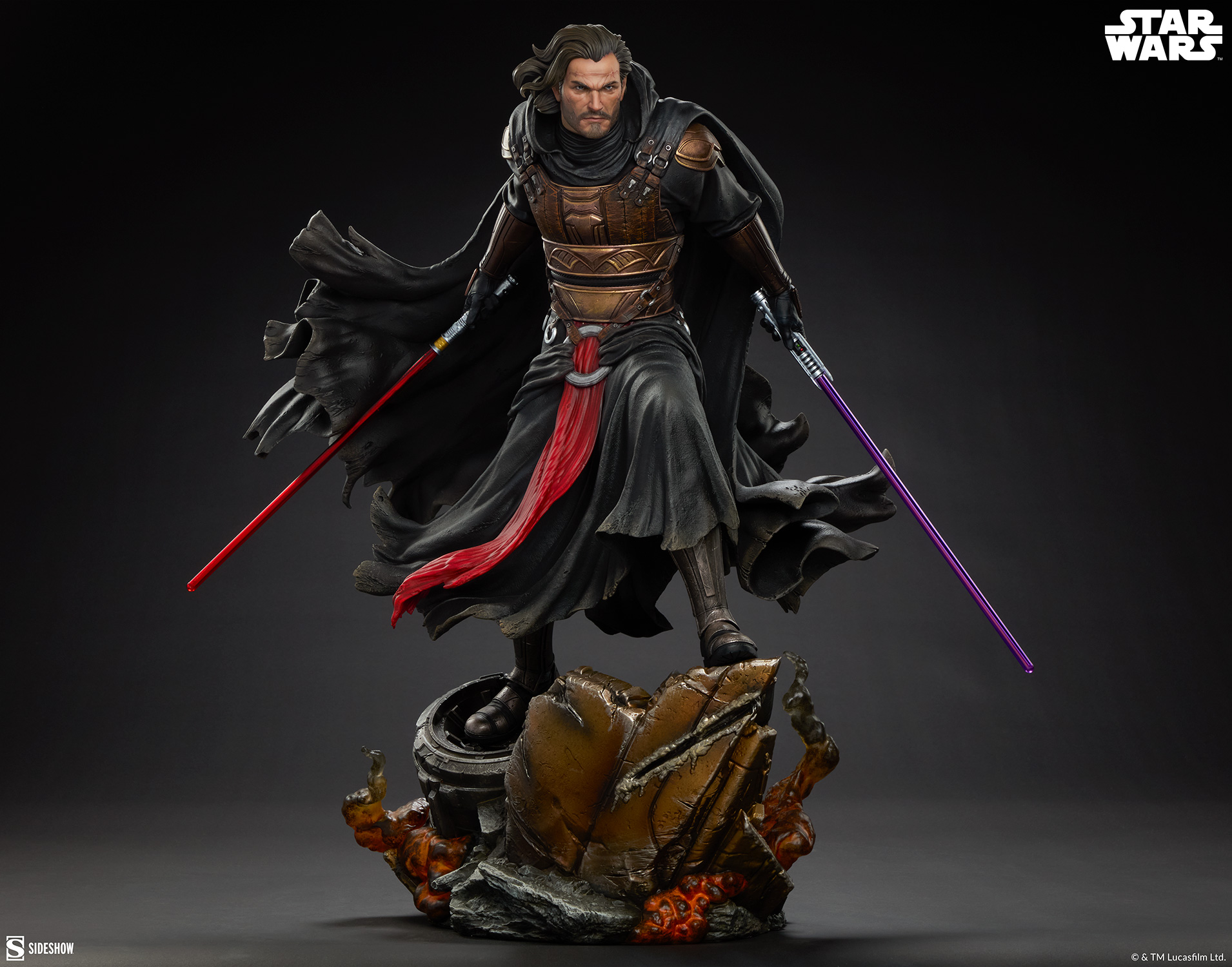Star Wars: Knights of the Old Republic Premium Format Darth Revan 1/4 Scale Statue Gallery Image 15