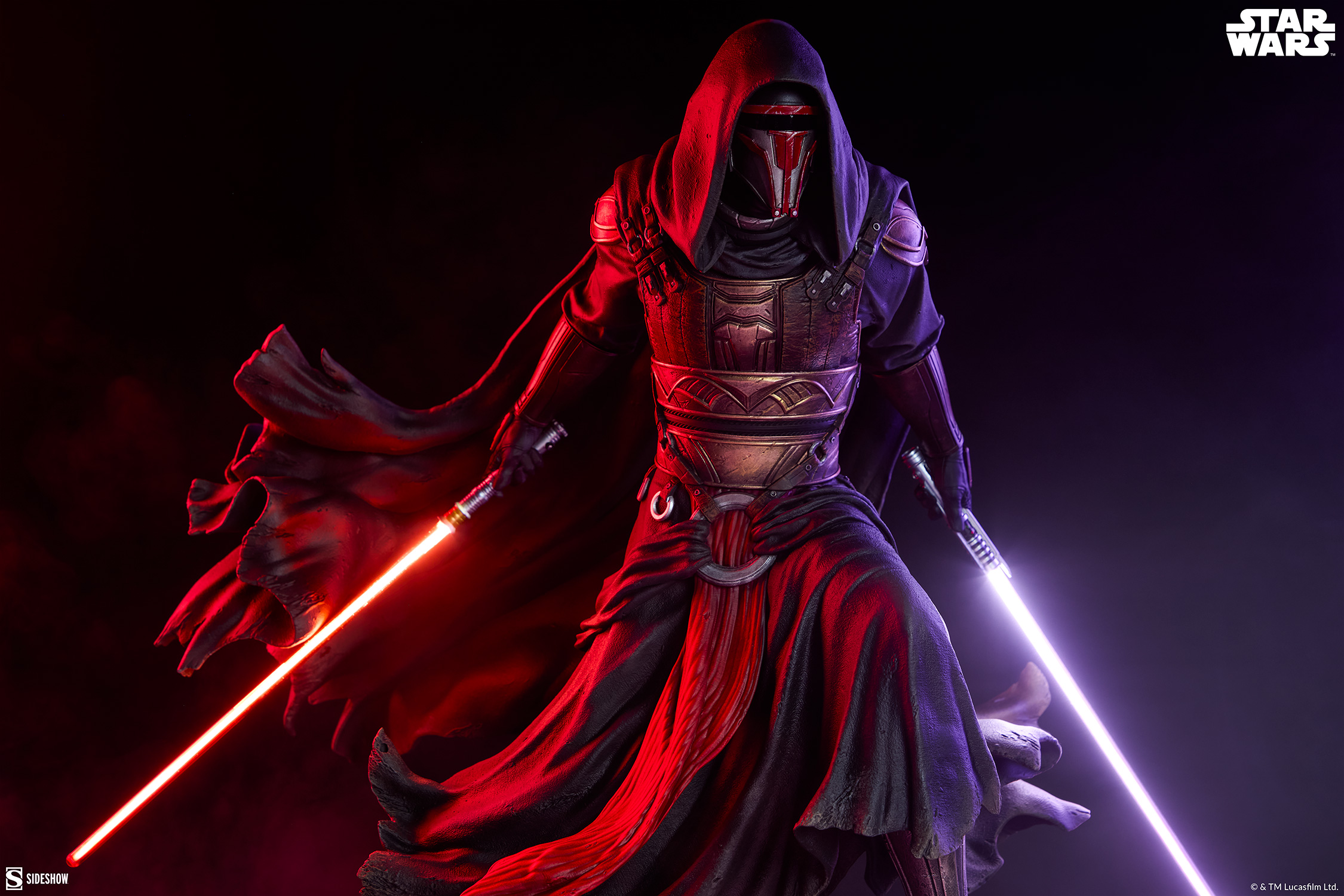 Star Wars: Knights of the Old Republic Premium Format Darth Revan 1/4 Scale Statue Gallery Image 6