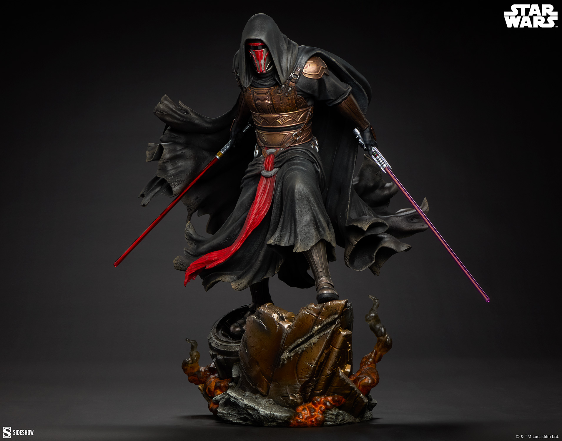 Star Wars: Knights of the Old Republic Premium Format Darth Revan 1/4 Scale Statue Gallery Image 11