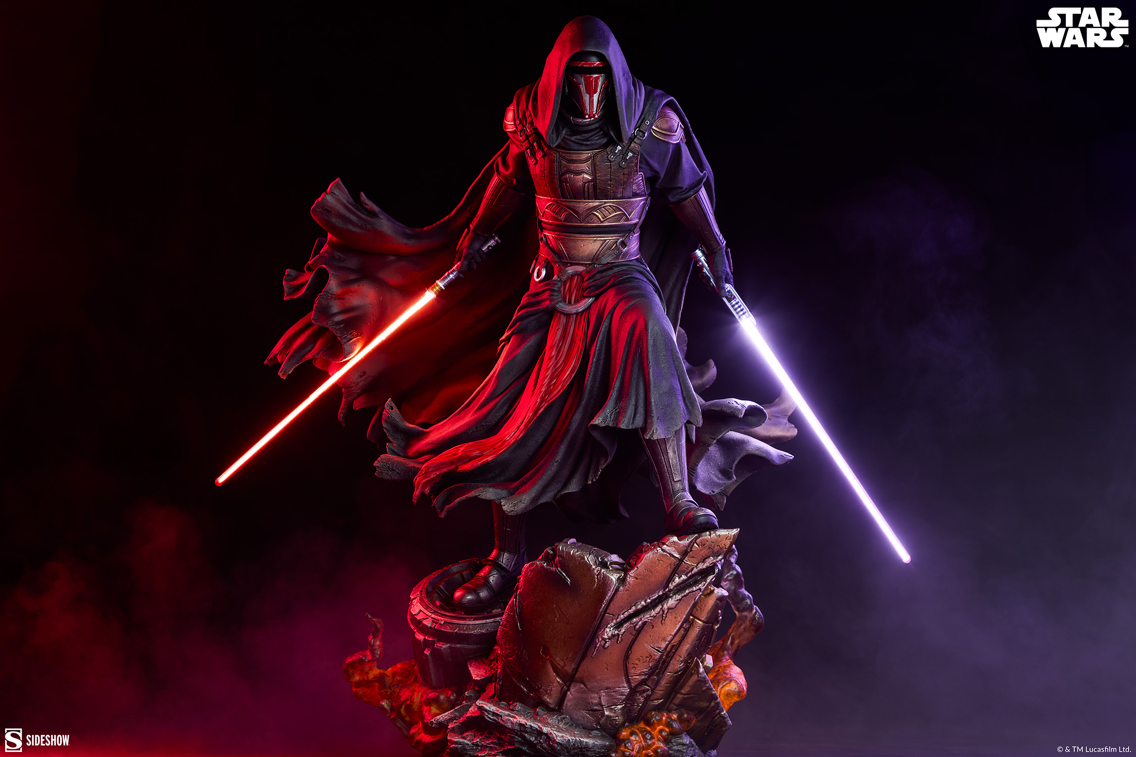 Star Wars: Knights of the Old Republic Premium Format Darth Revan 1/4 Scale Statue Gallery Image 4