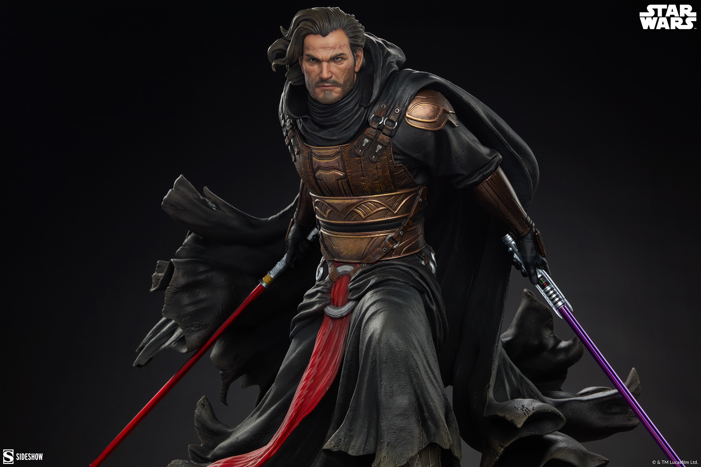 Star Wars: Knights of the Old Republic Premium Format Darth Revan 1/4 Scale Statue Gallery Image 16