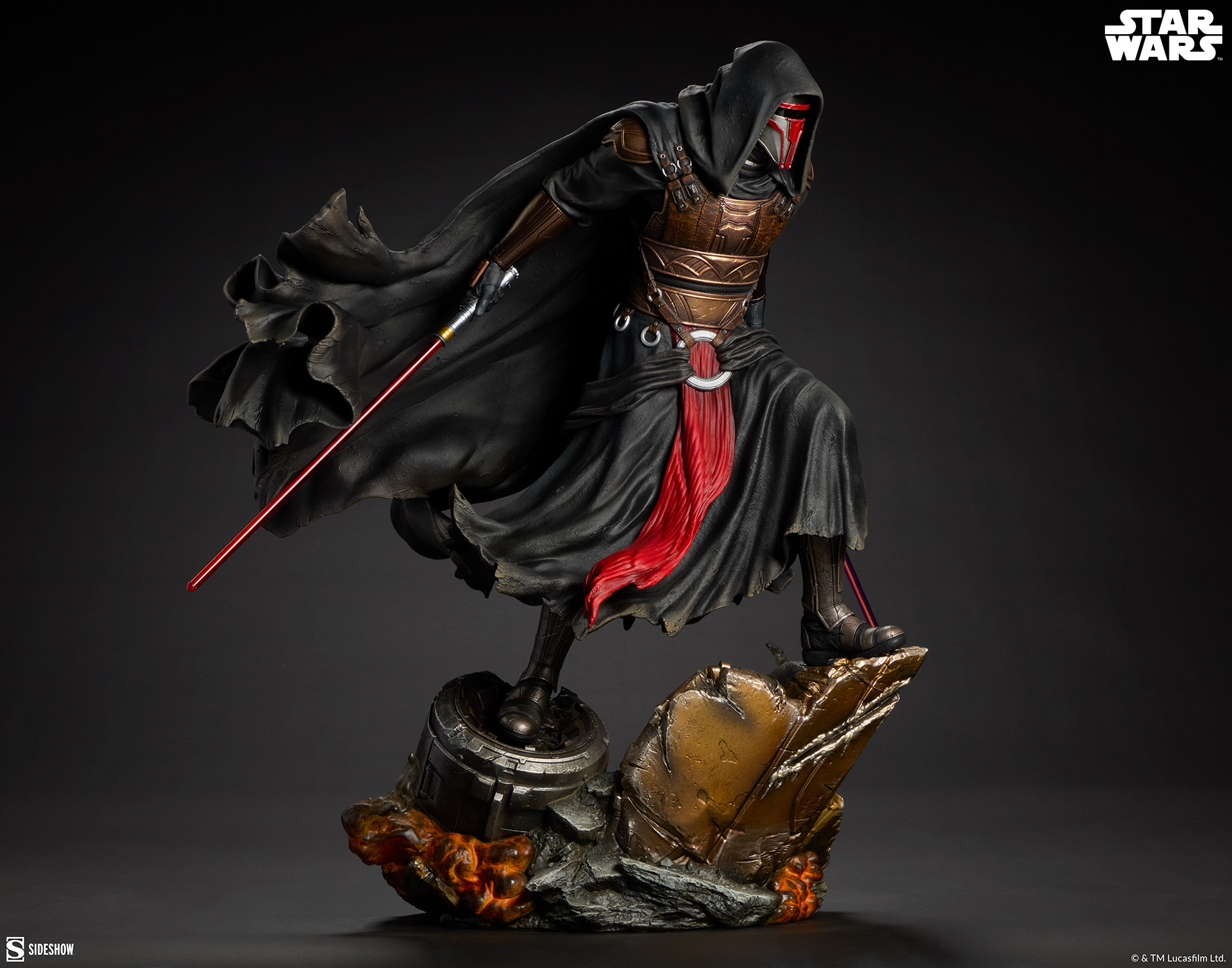 Star Wars: Knights of the Old Republic Premium Format Darth Revan 1/4 Scale Statue Gallery Image 13