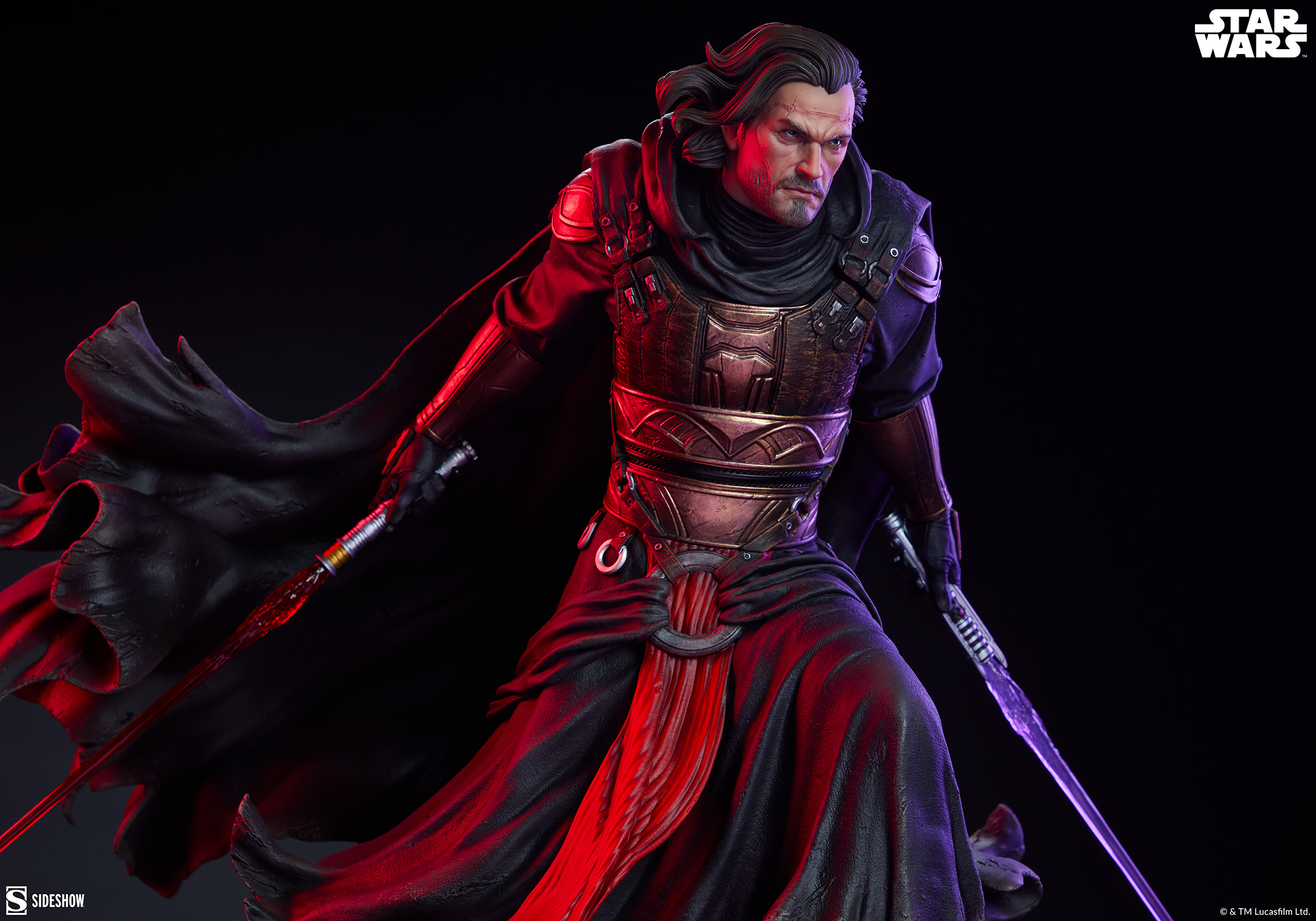 Star Wars: Knights of the Old Republic Darth Revan 1/5 Scale Statue Gallery Image 7
