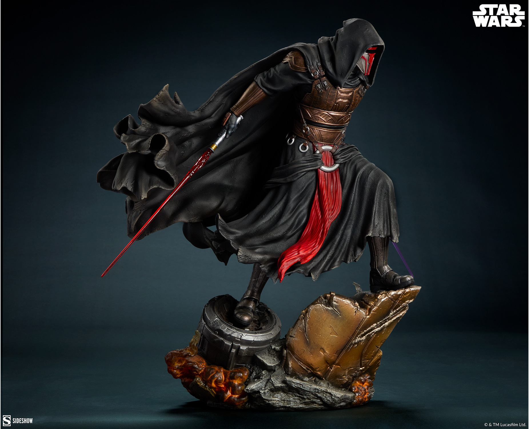 Star Wars: Knights of the Old Republic Darth Revan 1/5 Scale Statue Gallery Image 11