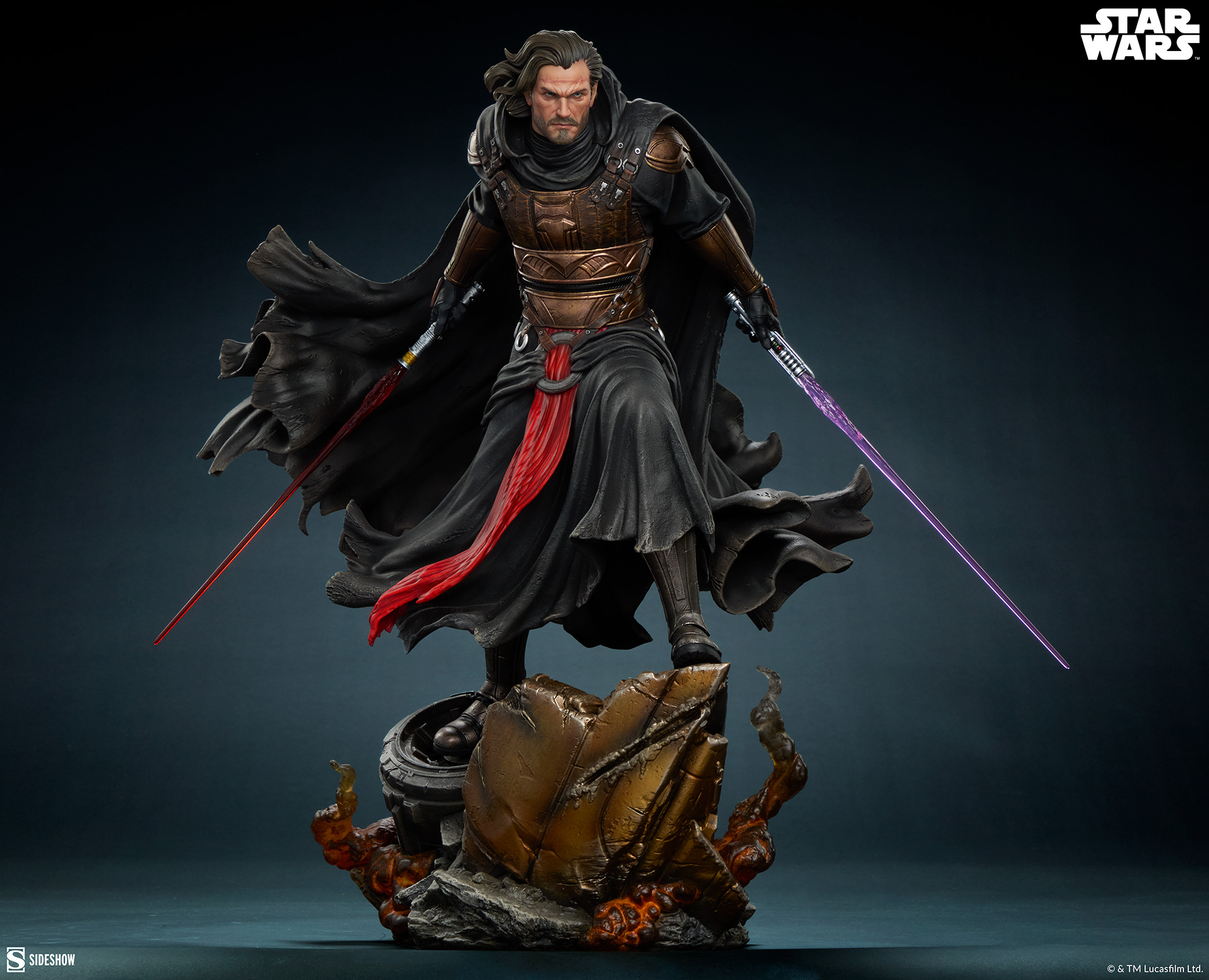 Star Wars: Knights of the Old Republic Darth Revan 1/5 Scale Statue Gallery Image 13