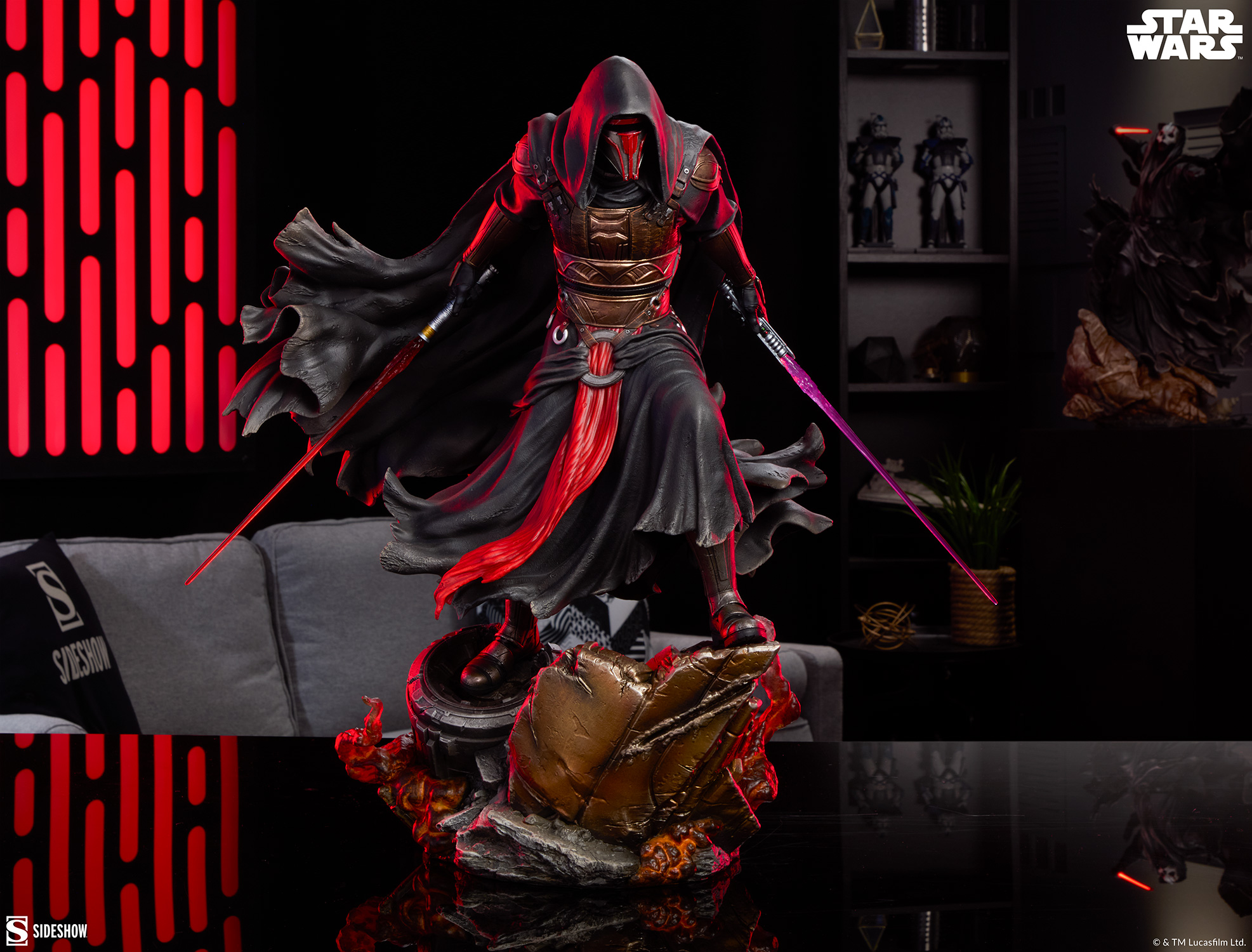Star Wars: Knights of the Old Republic Darth Revan 1/5 Scale Statue Gallery Image 8