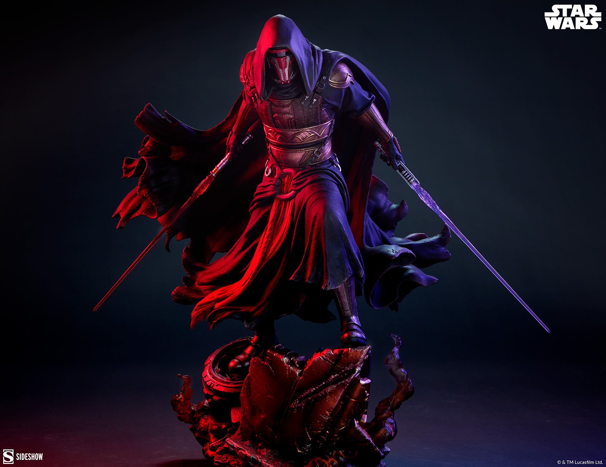 Star Wars: Knights of the Old Republic Darth Revan 1/5 Scale Statue Gallery Image 3