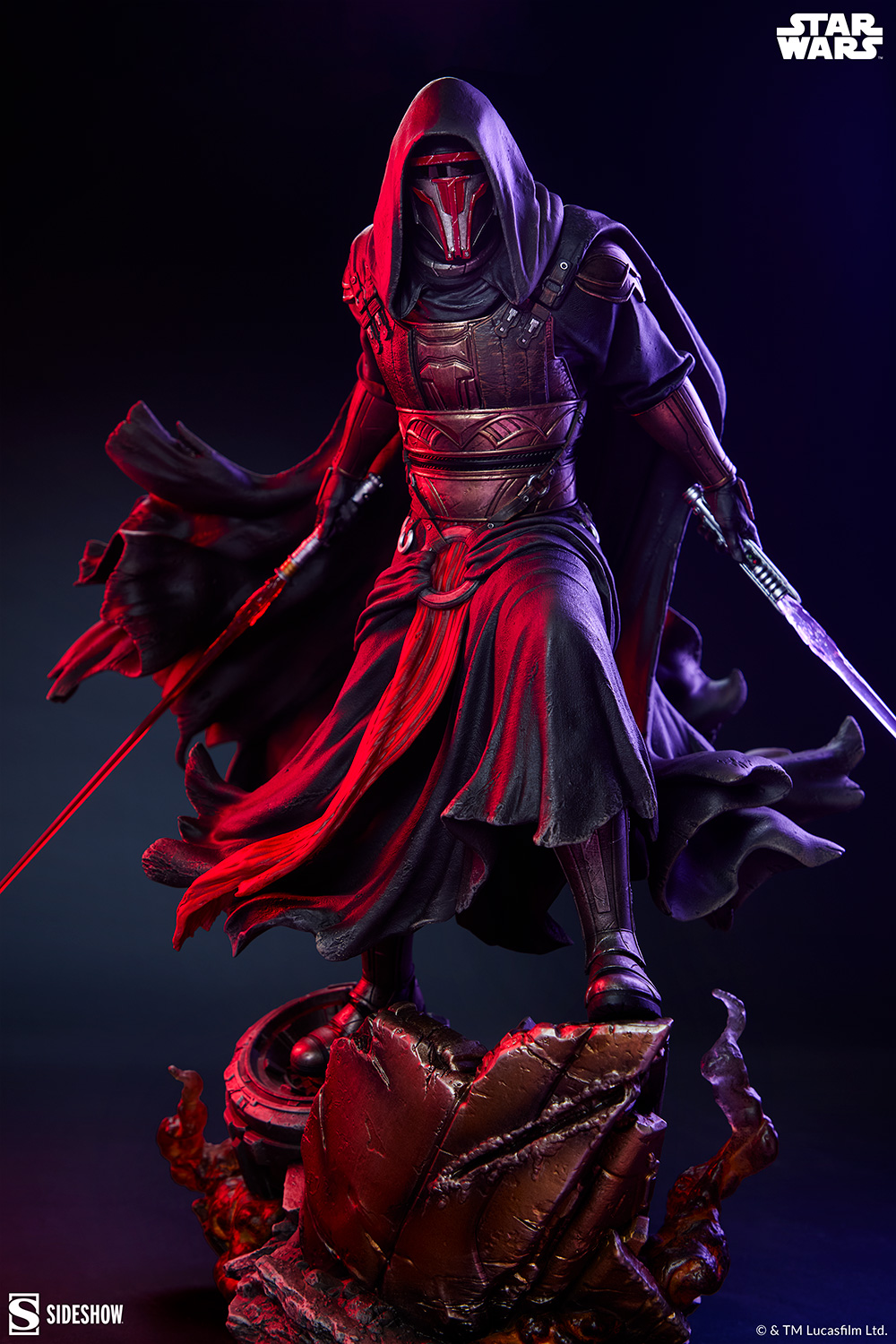 Star Wars: Knights of the Old Republic Darth Revan 1/5 Scale Statue Gallery Image 5