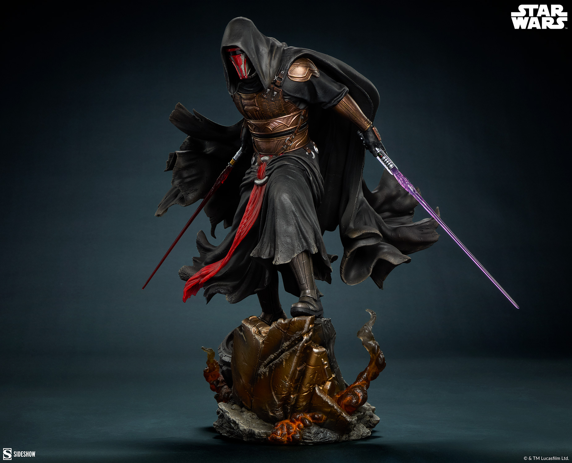 Star Wars: Knights of the Old Republic Darth Revan 1/5 Scale Statue Gallery Image 9