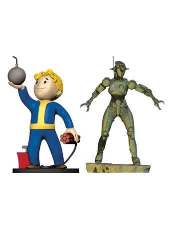 Image of Fallout Series 2 Vault Boy Explosives and Assaultron Mini Figure Set