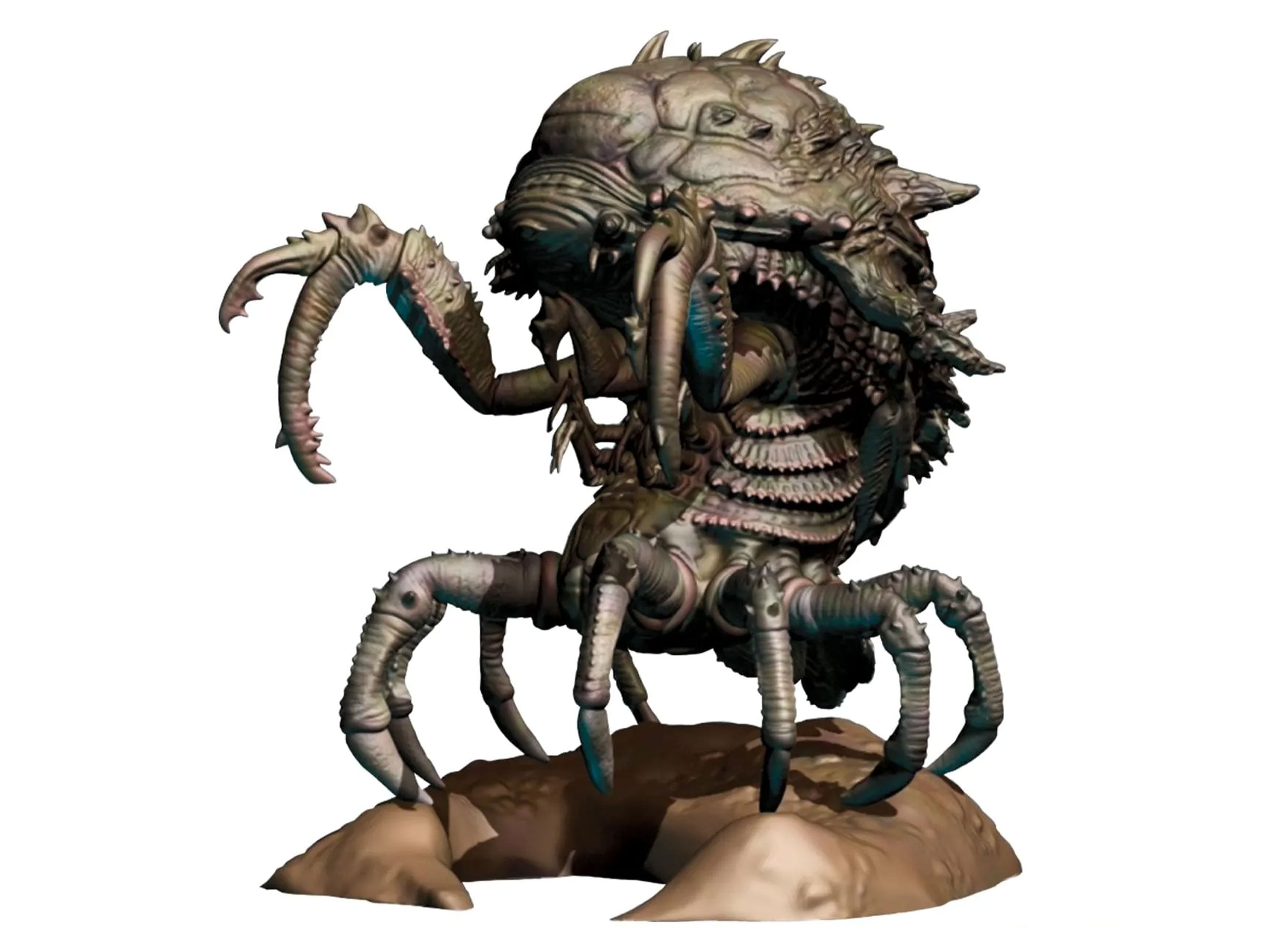 Fallout Series 2 Mirelurk Queen and Marine Armor Mini Figure Set Gallery Image 3