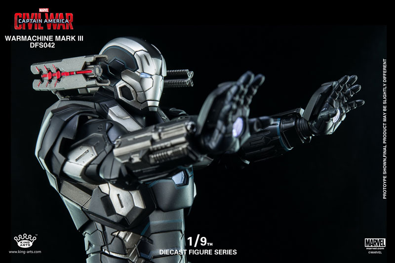 Captain America: Civil War 1/9 Scale War Machine Mark III Gallery Image 6