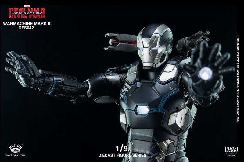 Captain America: Civil War 1/9 Scale War Machine Mark III Gallery Image 5