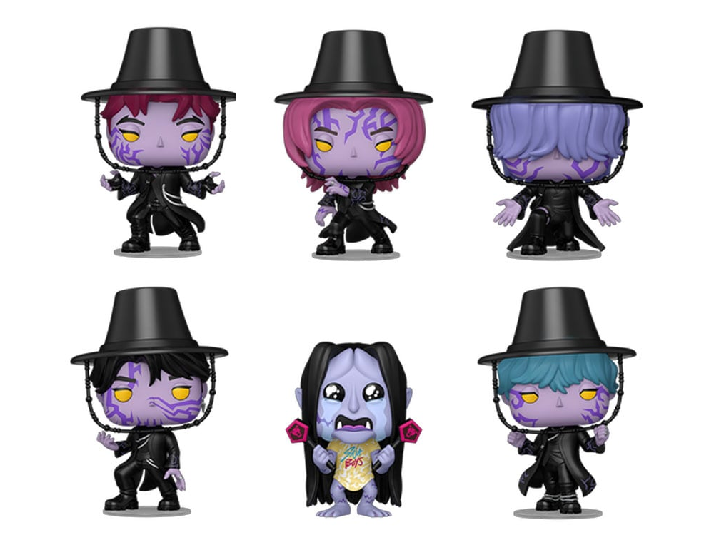 funko pop ダーク・マテリアルズ ＆ 移動都市 9点セット KPop Demon Hunters Pop! Mystery Vinyl Figure
