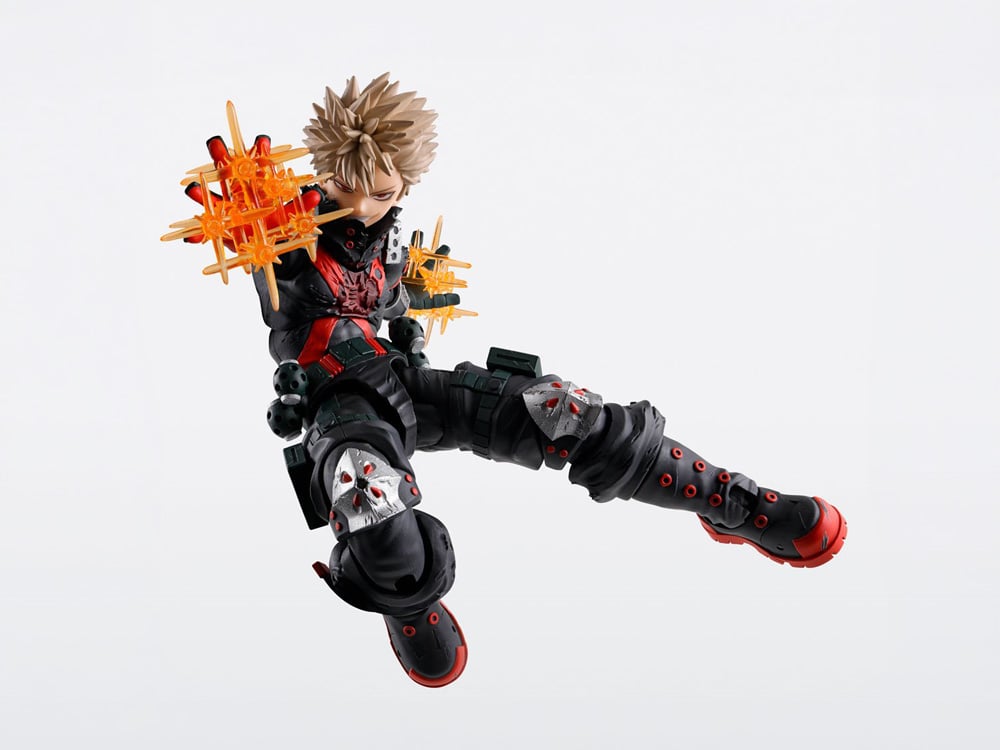 My Hero Academia S.H.Figuarts Katsuki Bakugo (The Beginning) Action Figure (Autographed and Cased) Gallery Image 1