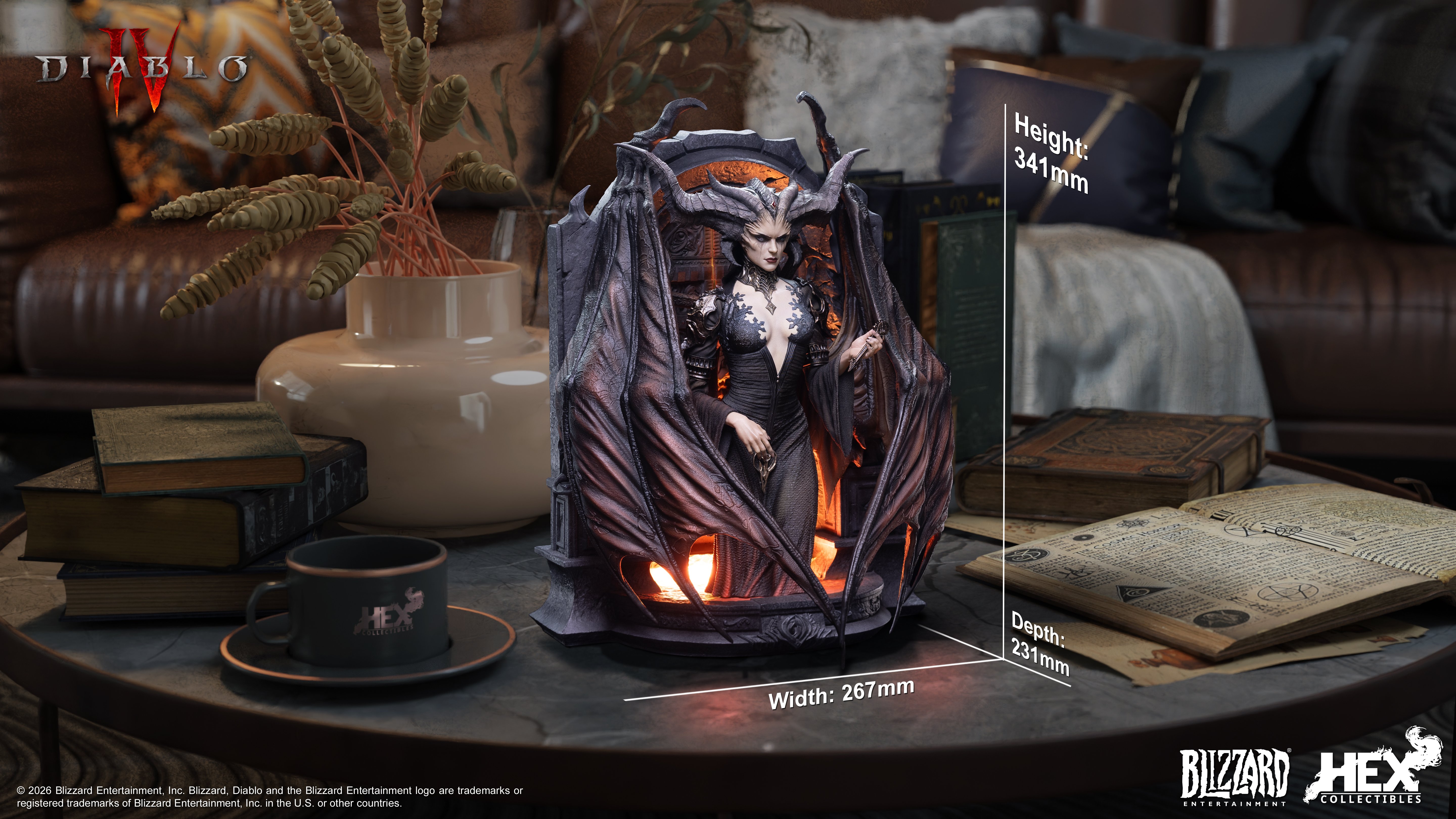 Diablo IV Lilith Art Statue (With Bonus) Gallery Image 35