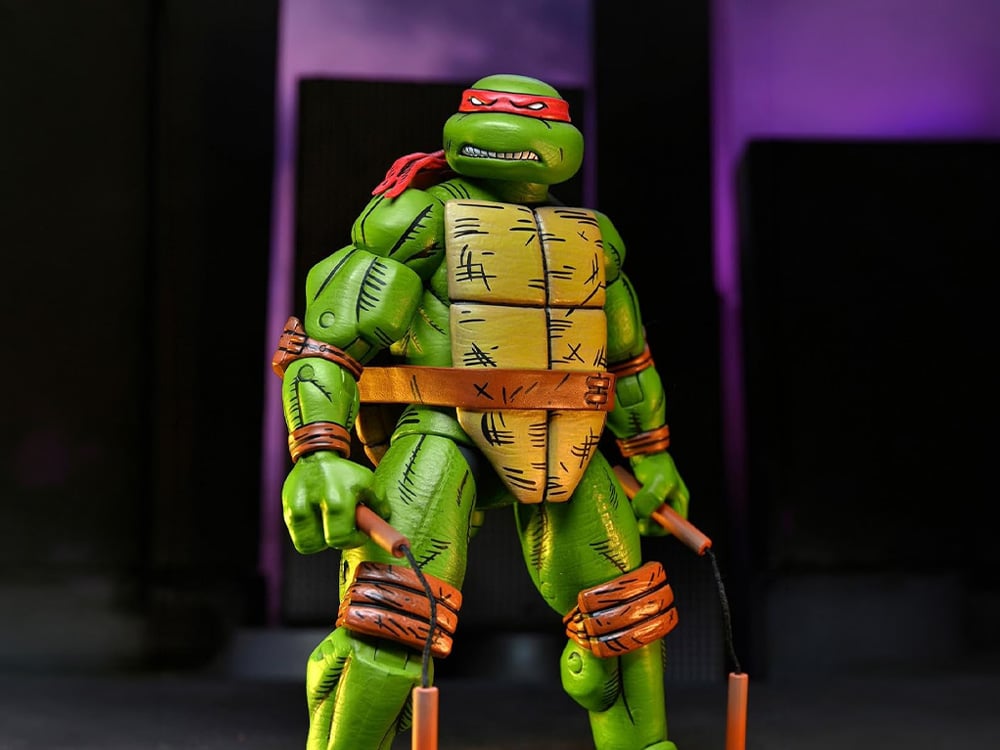 Teenage Mutant Ninja Turtles Michelangelo (Mirage Comics) Action Figure (Autographed and Cased) Gallery Image 1