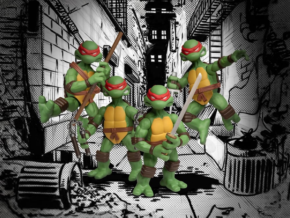 Teenage Mutant Ninja Turtles 5 Points Plus Boxed Set (Autographed and Cased) Gallery Image 1