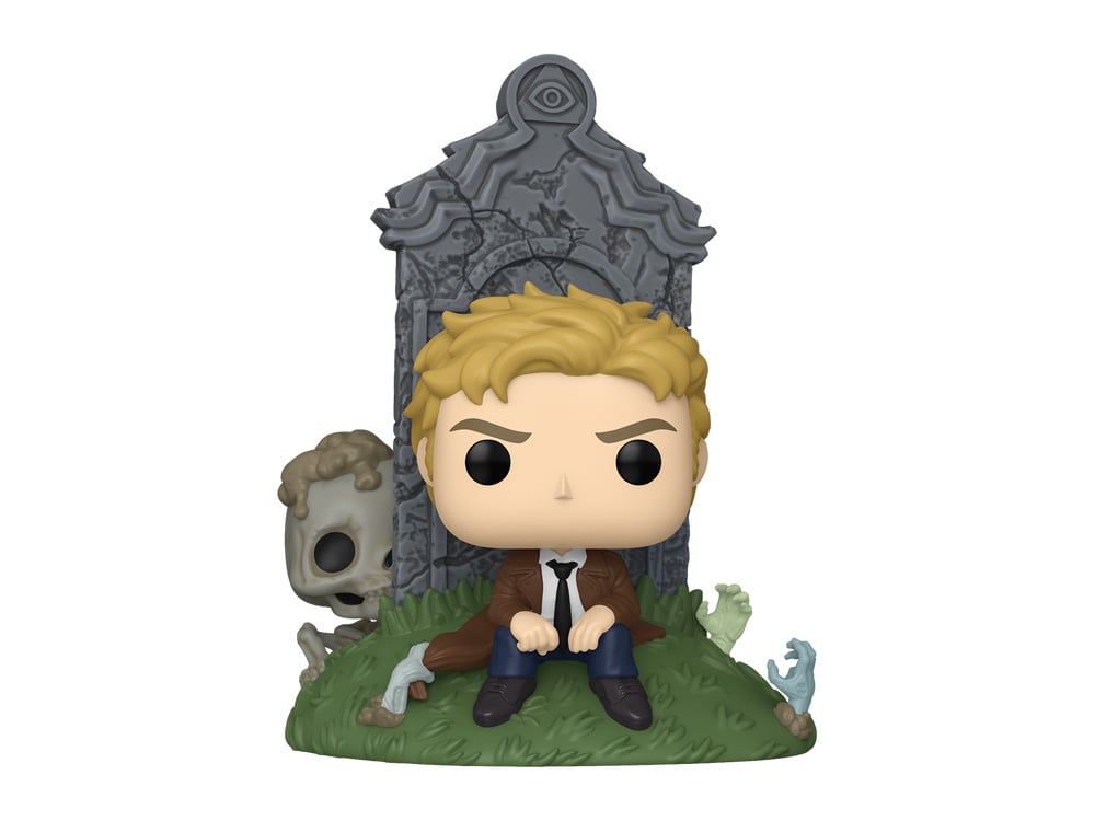 Justice League Dark Pop! Heroes #616 Deluxe Constantine​ (Autographed and Cased) Gallery Image 1