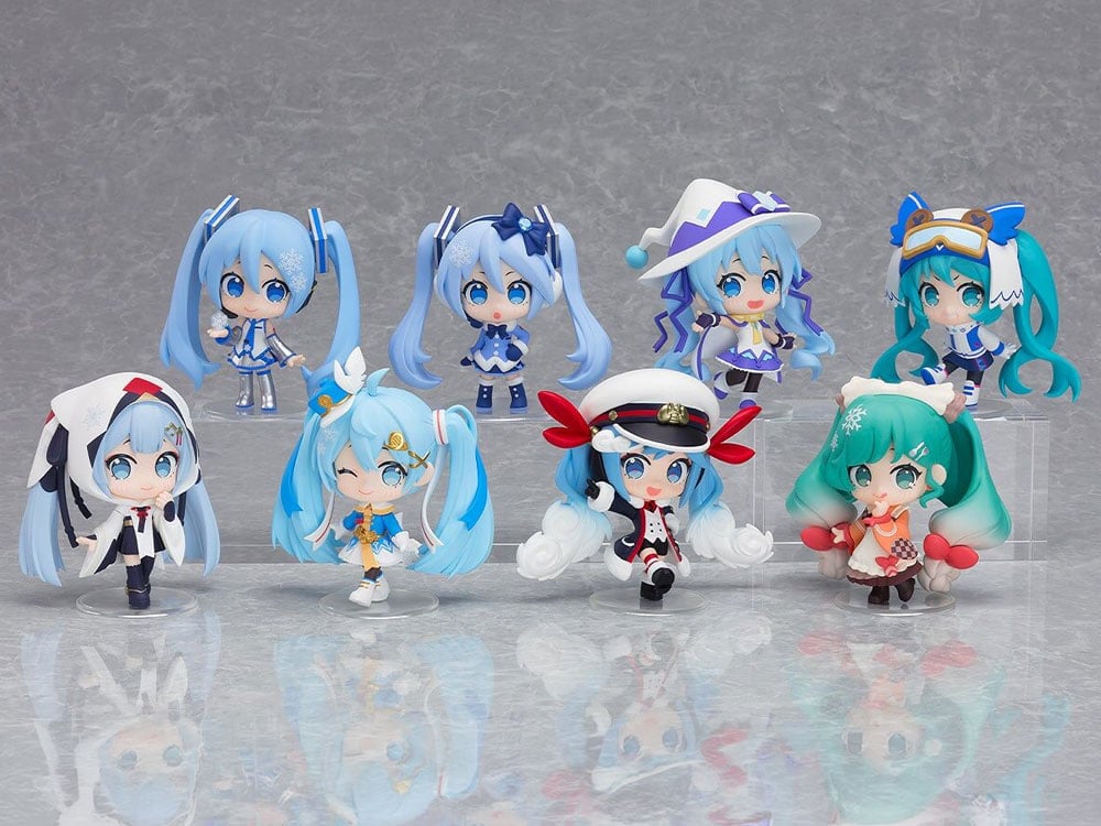 Vocaloid Hatsune Miku Blind Box Series: Snow Miku All Stars Figure Collection Vol.1 Boxed Set of 8 Figures Gallery Image 1
