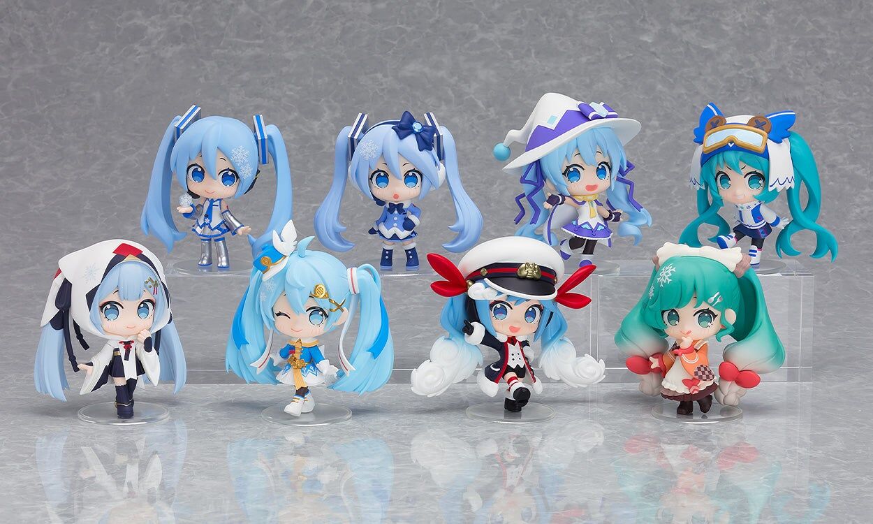 Vocaloid Hatsune Miku Blind Box Series: Snow Miku All Stars Figure Collection Vol.1 Boxed Set of 8 Figures Gallery Image 3
