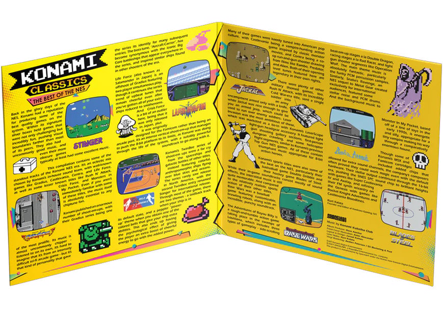 Konami Classics: The Best of the NES Vinyl LP (LITA Exclusive Variant)