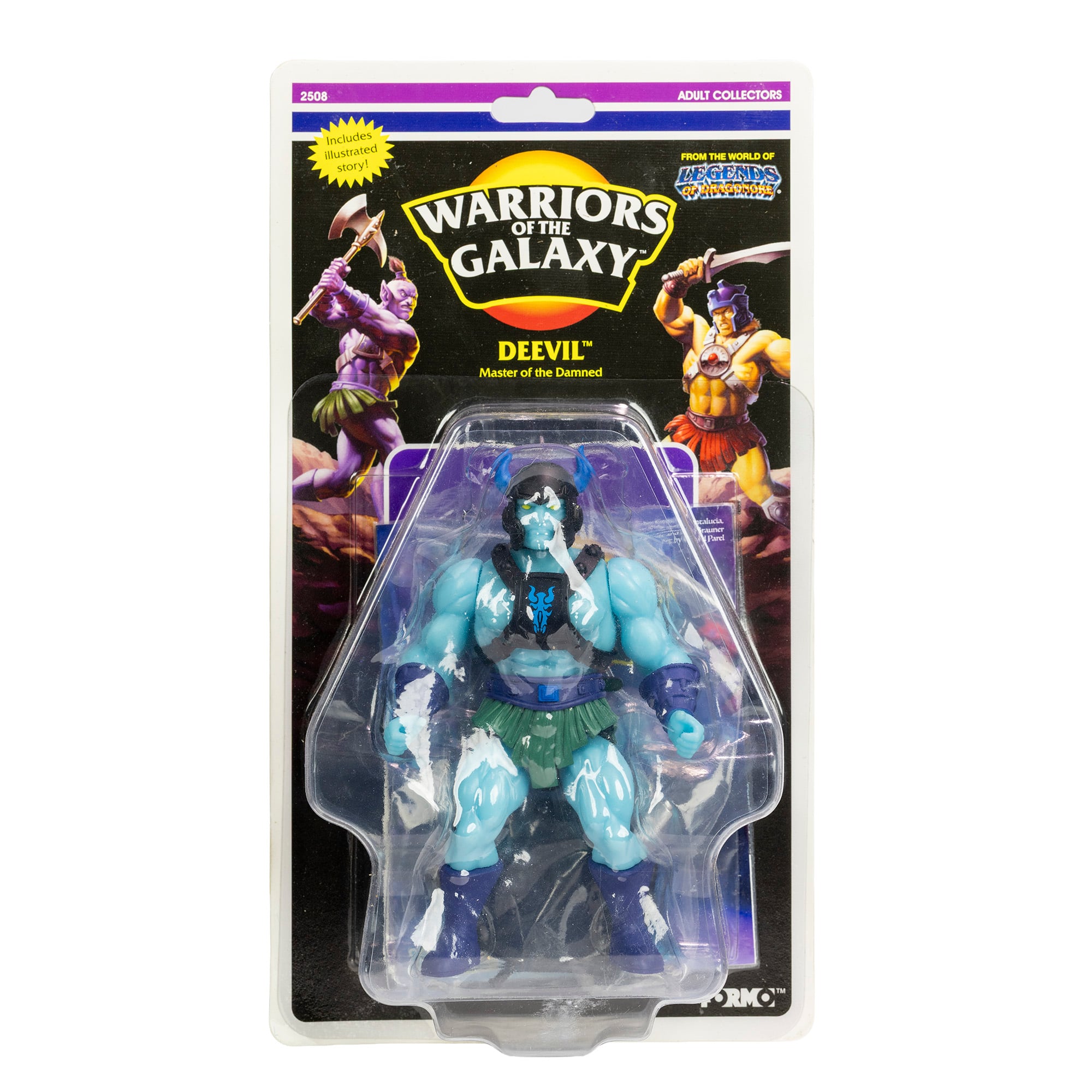 Legends of Dragonore Warriors of the Galaxy Deevil Action Figure Gallery Image 14