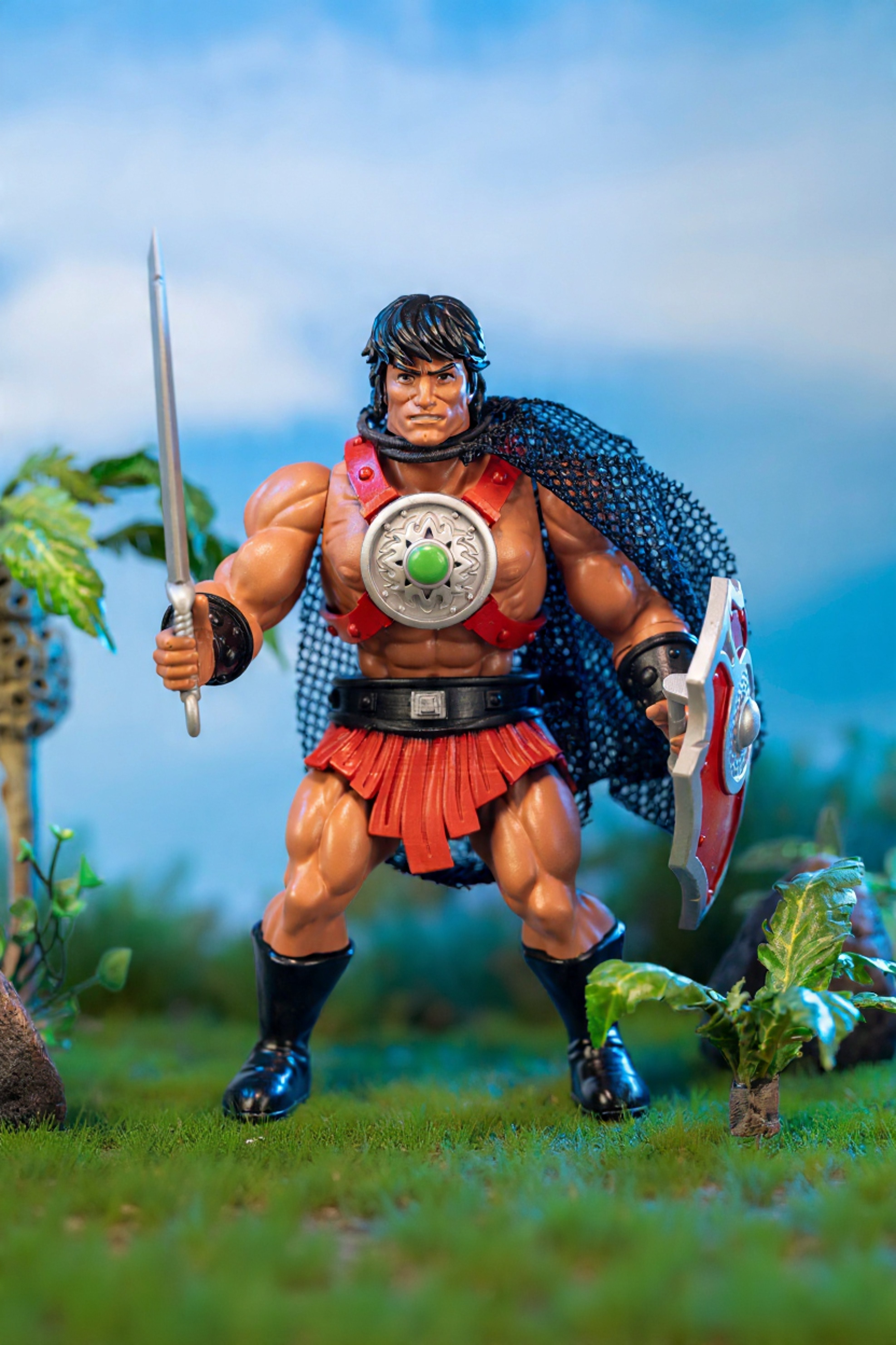 Legends of Dragonore Warriors of the Galaxy Triton Action Figure Gallery Image 3
