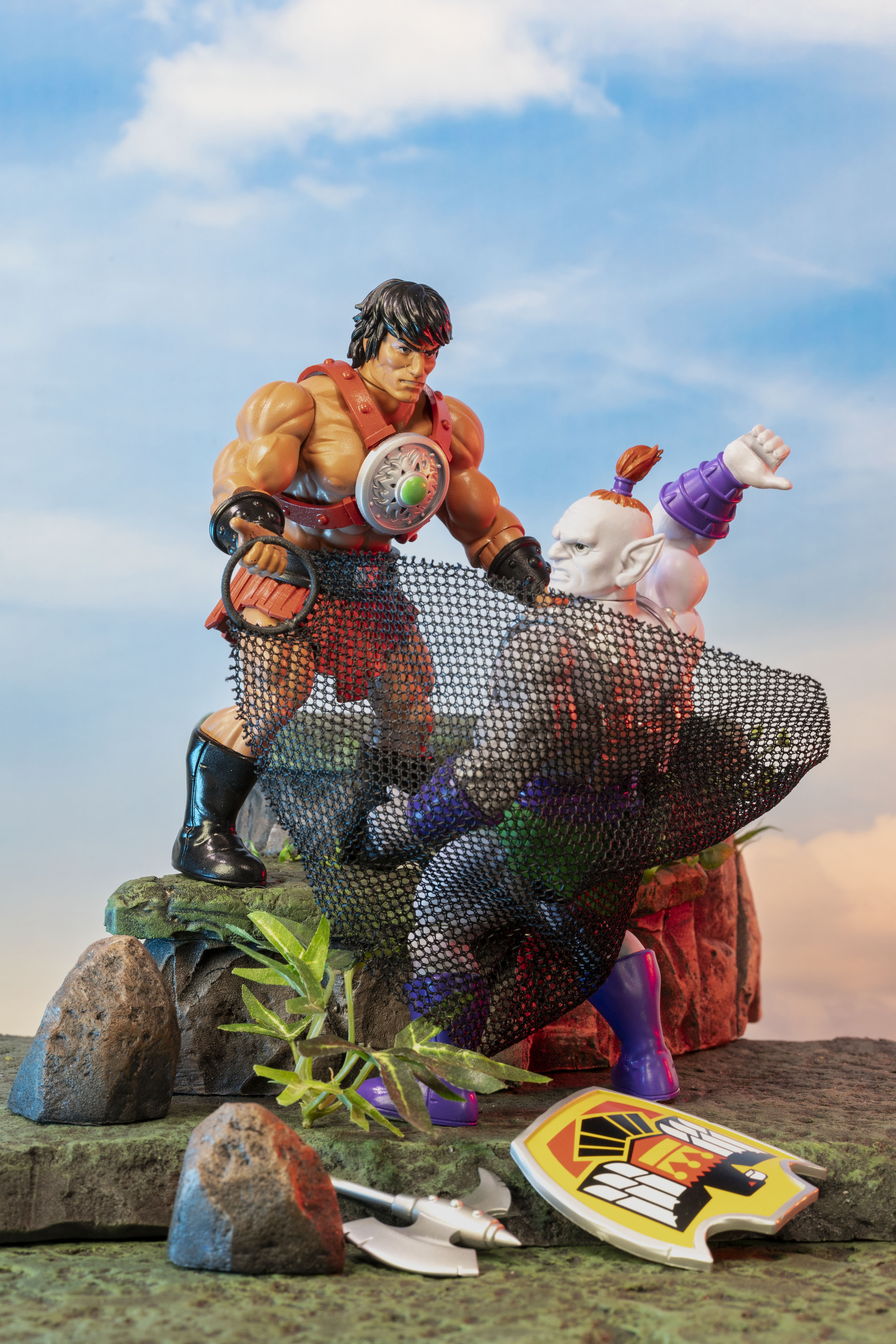 Legends of Dragonore Warriors of the Galaxy Triton Action Figure Gallery Image 5