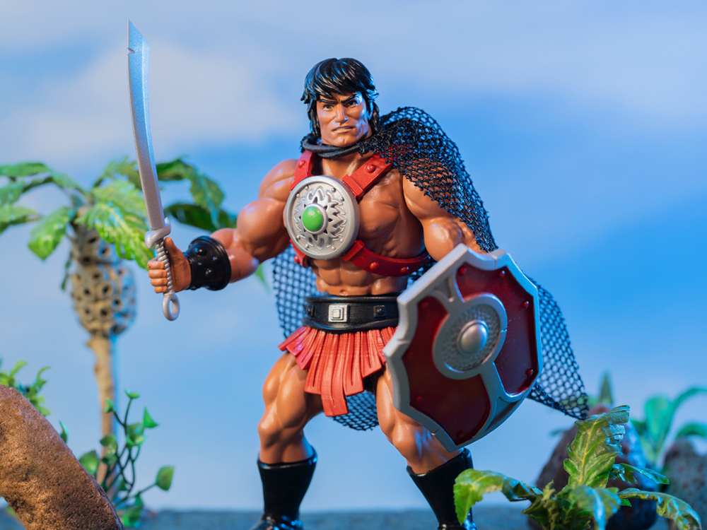 Legends of Dragonore Warriors of the Galaxy Triton Action Figure Gallery Image 1