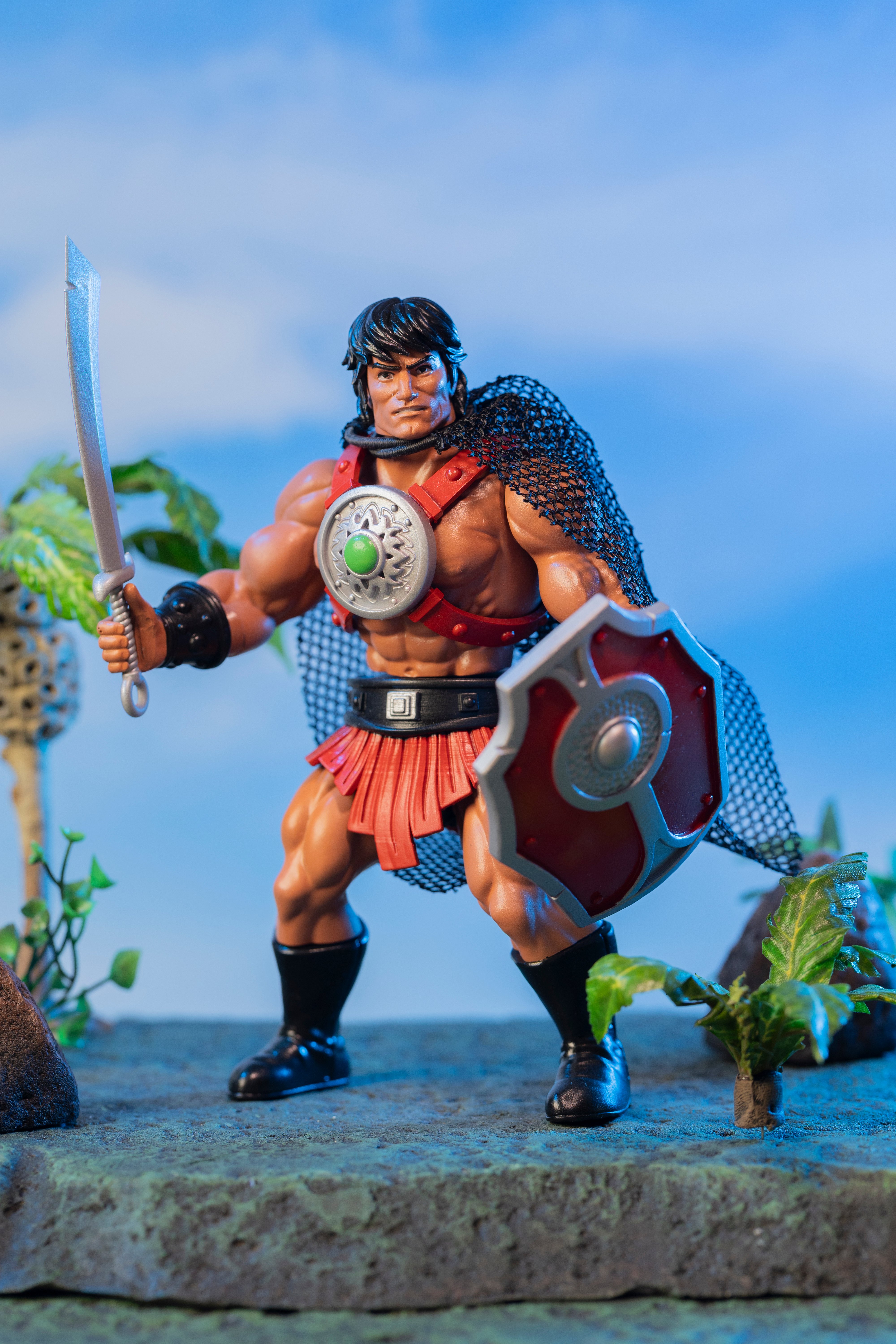 Legends of Dragonore Warriors of the Galaxy Triton Action Figure Gallery Image 4
