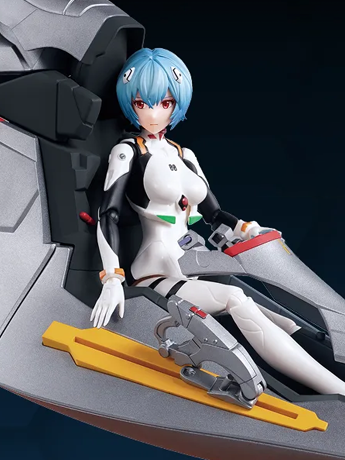 Neon Genesis Evangelion Fantastics Series #01 Rei Ayanami (with Entry Plug Interior) Model Kit Gallery Image 2