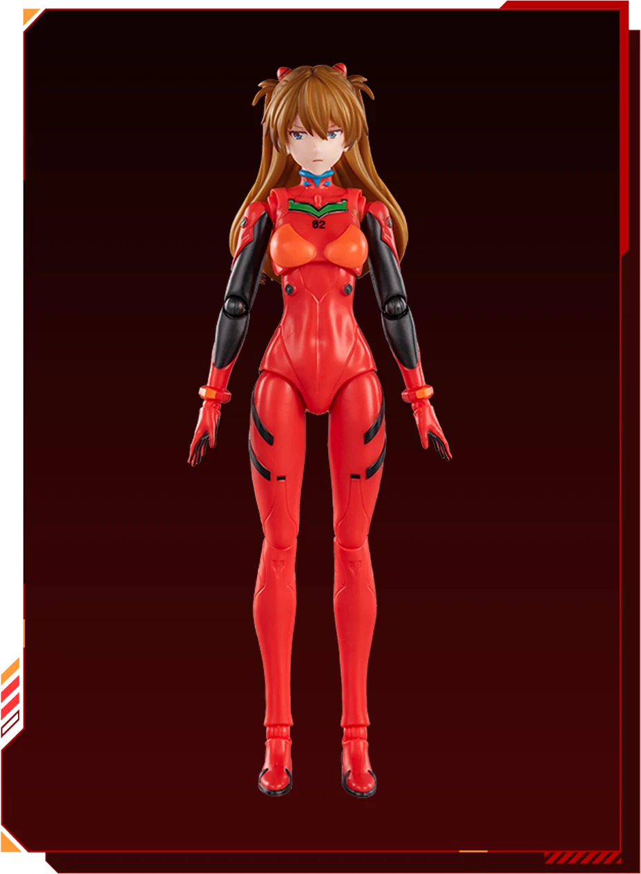 Neon Genesis Evangelion Fantastics Series #03 Asuka Shikinami Langley (Plug Suit Ver.) Model Kit Gallery Image 6