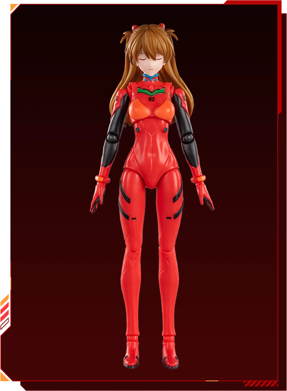 Neon Genesis Evangelion Fantastics Series #03 Asuka Shikinami Langley (Plug Suit Ver.) Model Kit Gallery Image 5