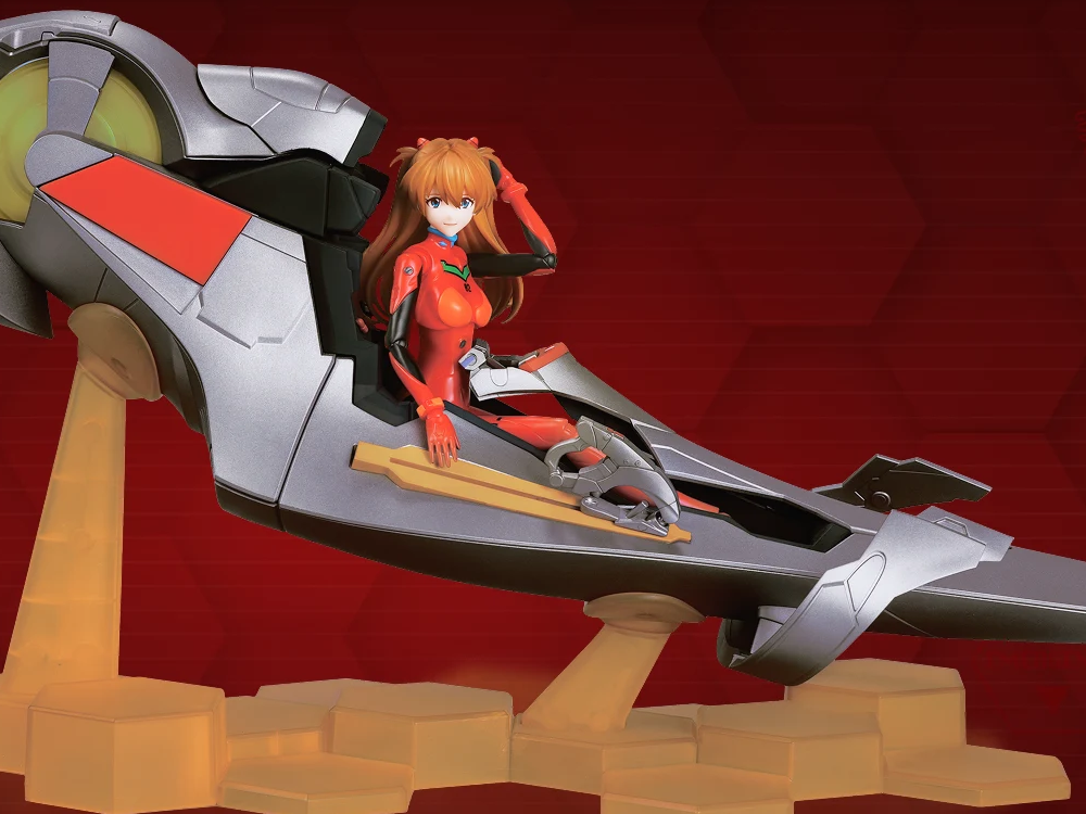Neon Genesis Evangelion Fantastics Series #03 Asuka Shikinami Langley (with Entry Plug Interior) Model Kit Gallery Image 1