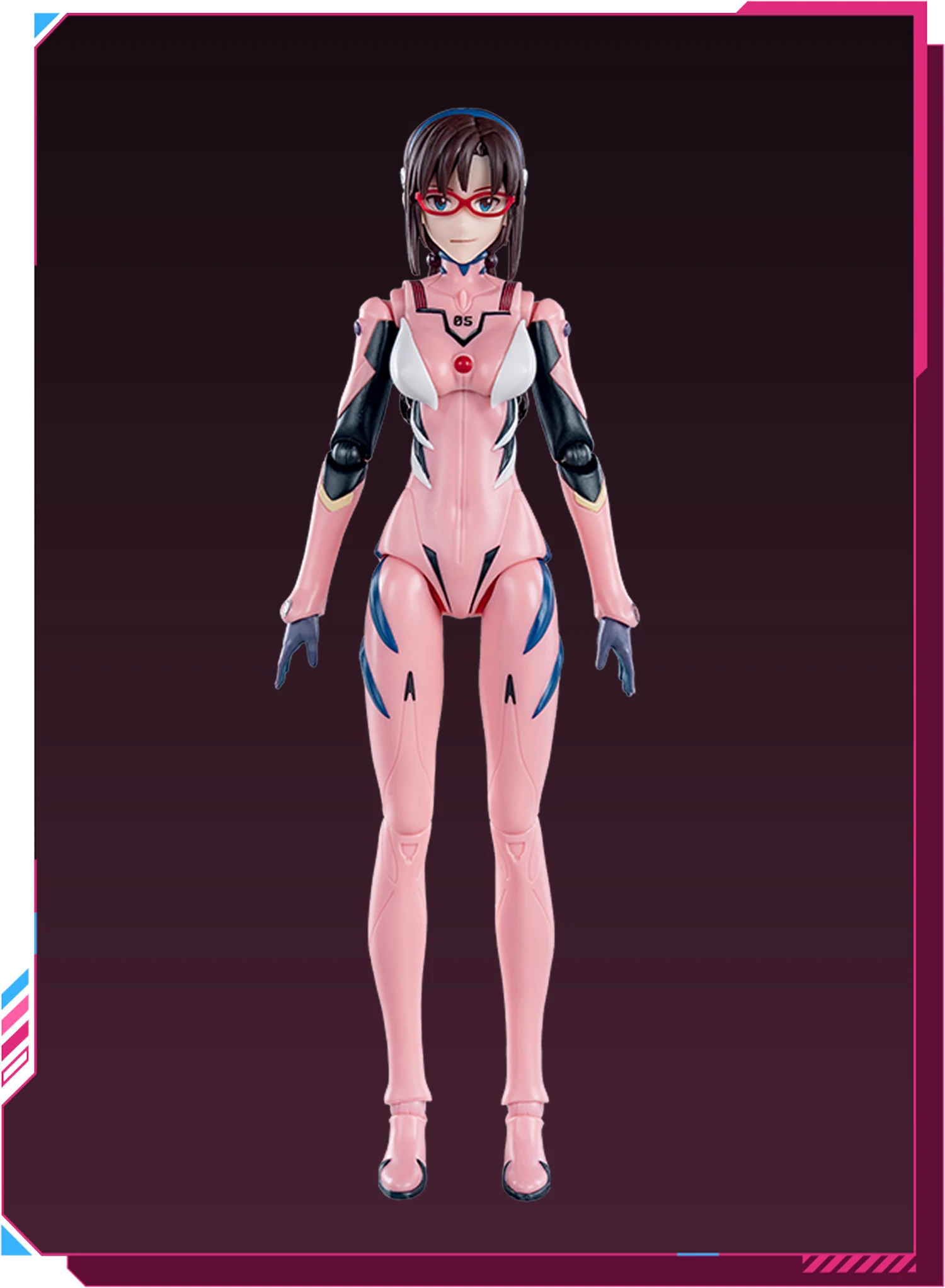 Neon Genesis Evangelion Fantastics Series #02 Mari Makinami Illustrious (Plug Suit Ver.) Model Kit Gallery Image 6