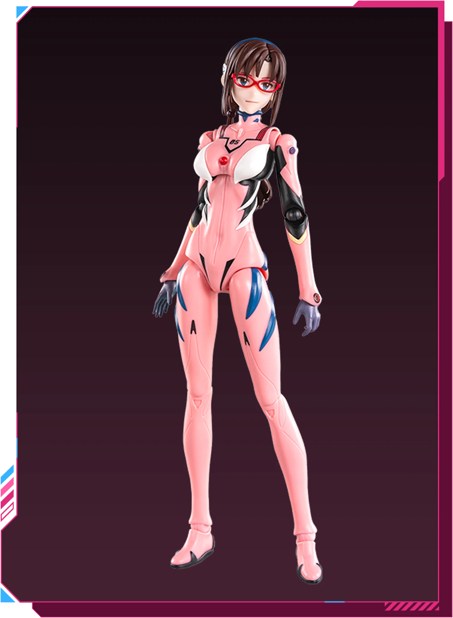 Neon Genesis Evangelion Fantastics Series #02 Mari Makinami Illustrious (Plug Suit Ver.) Model Kit Gallery Image 5