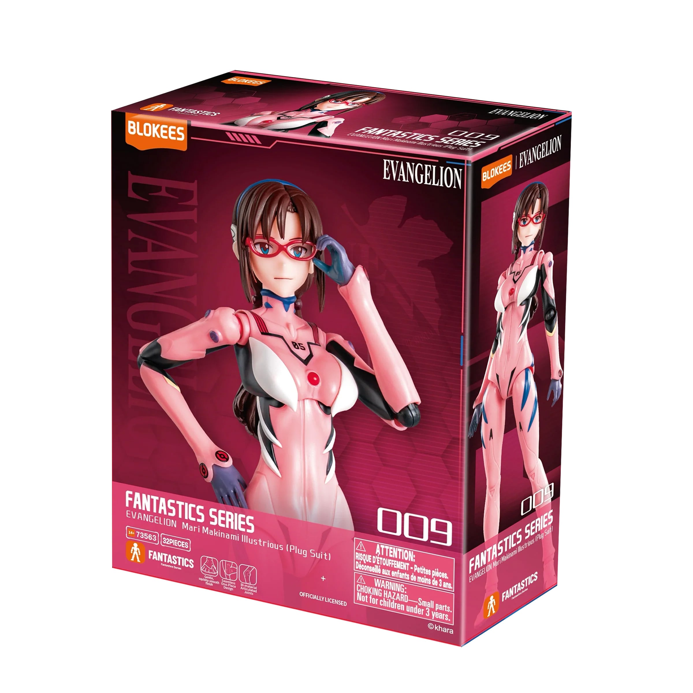 Neon Genesis Evangelion Fantastics Series #02 Mari Makinami Illustrious (Plug Suit Ver.) Model Kit Gallery Image 11