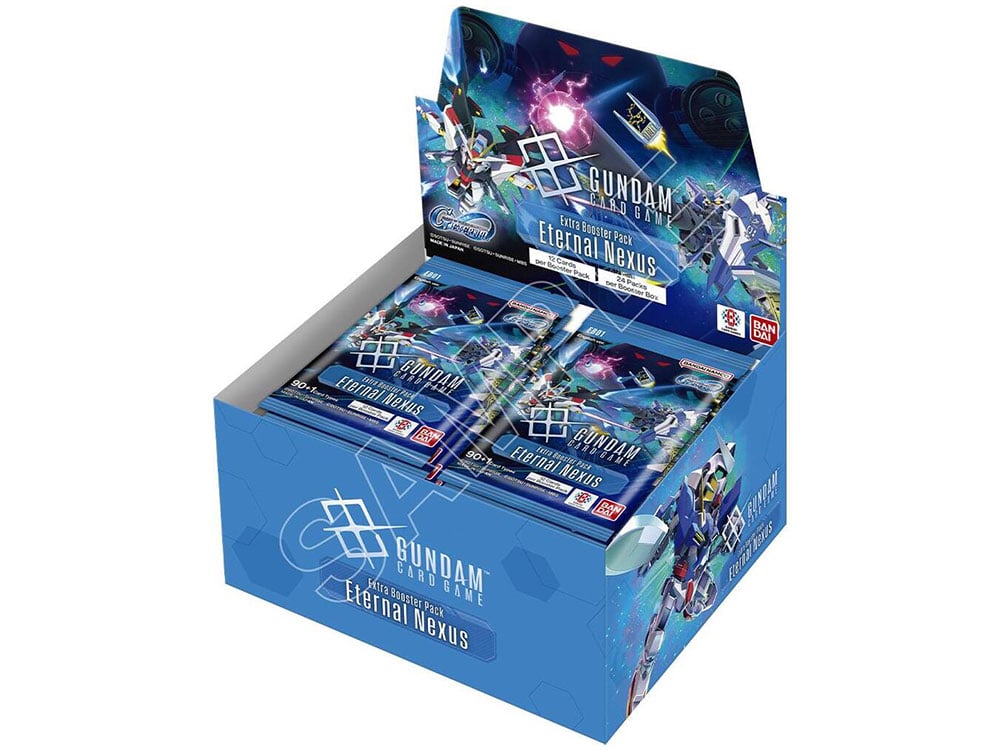 2カートン ガンダムカードゲーム Eternal Nexus EB01 Gundam Card Game EB-01 Eternal Nexus Box of 24 Booster Packs