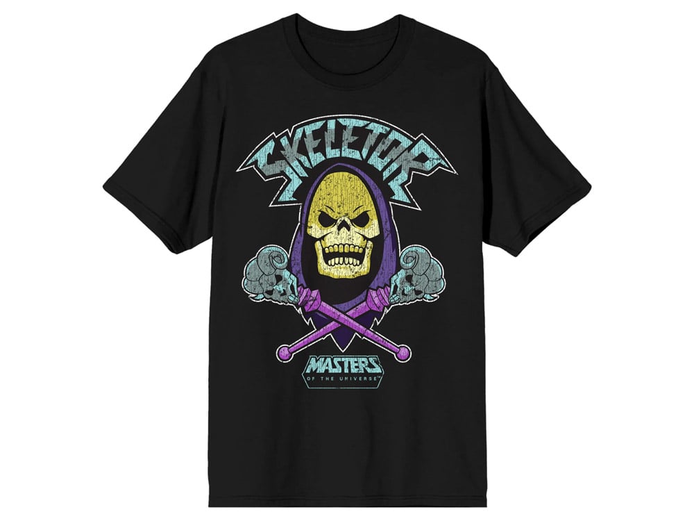 Masters of the Universe Skeletor Vintage Distressed T-Shirt Gallery Image 1