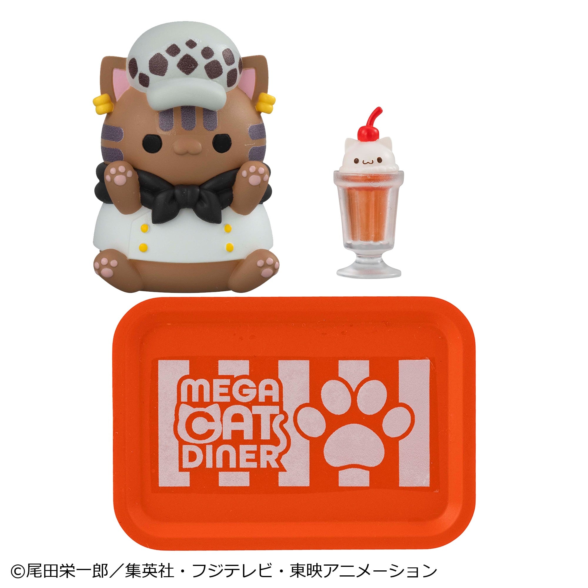 One Piece Mega Cat Project Nyan Piece Nyan! Diner! Box of 6 Random Figures Gallery Image 11