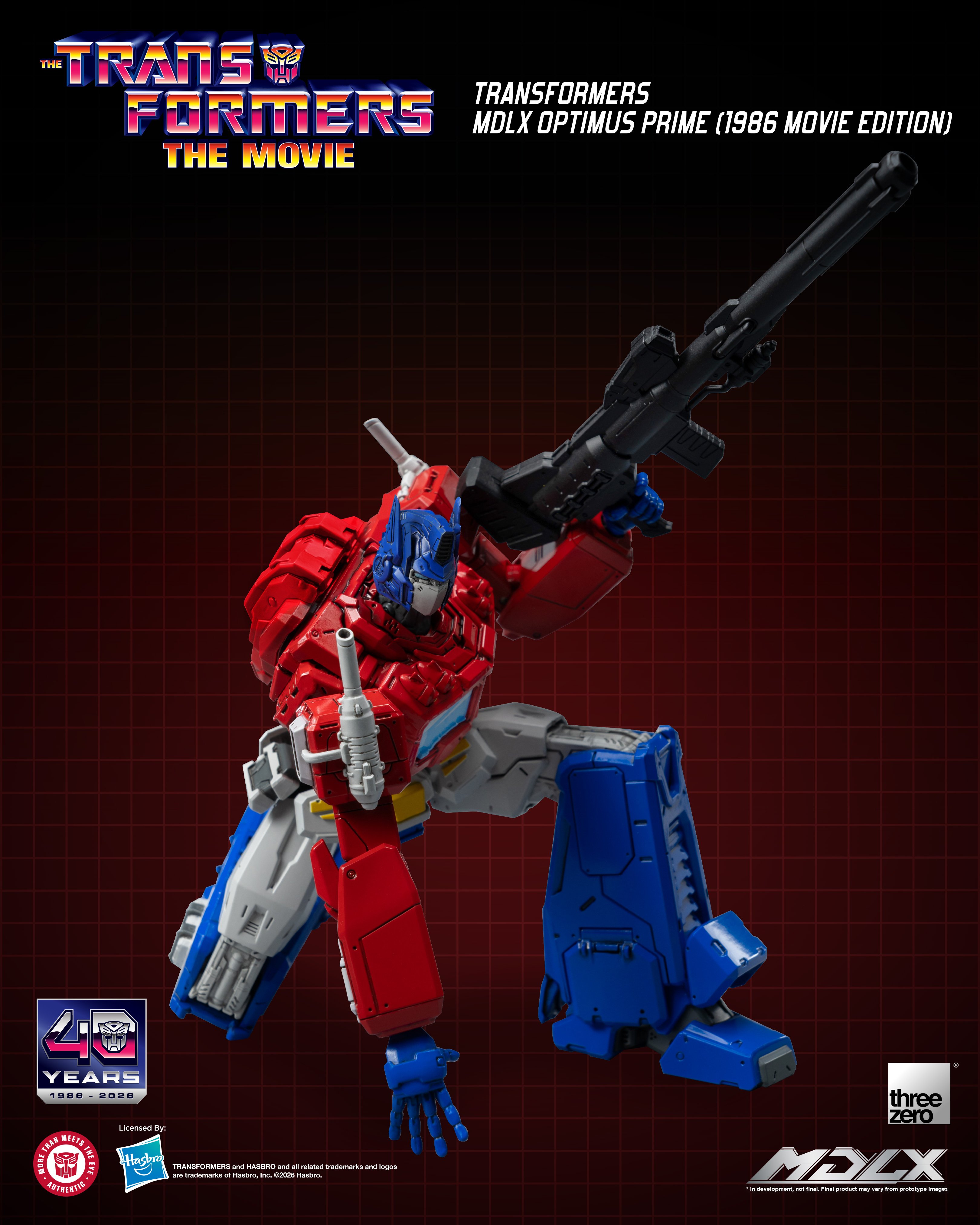 The Transformers: The Movie 40th Anniversary MDLX Optimus Prime (1986 Movie Edition) Action Figure Gallery Image 6